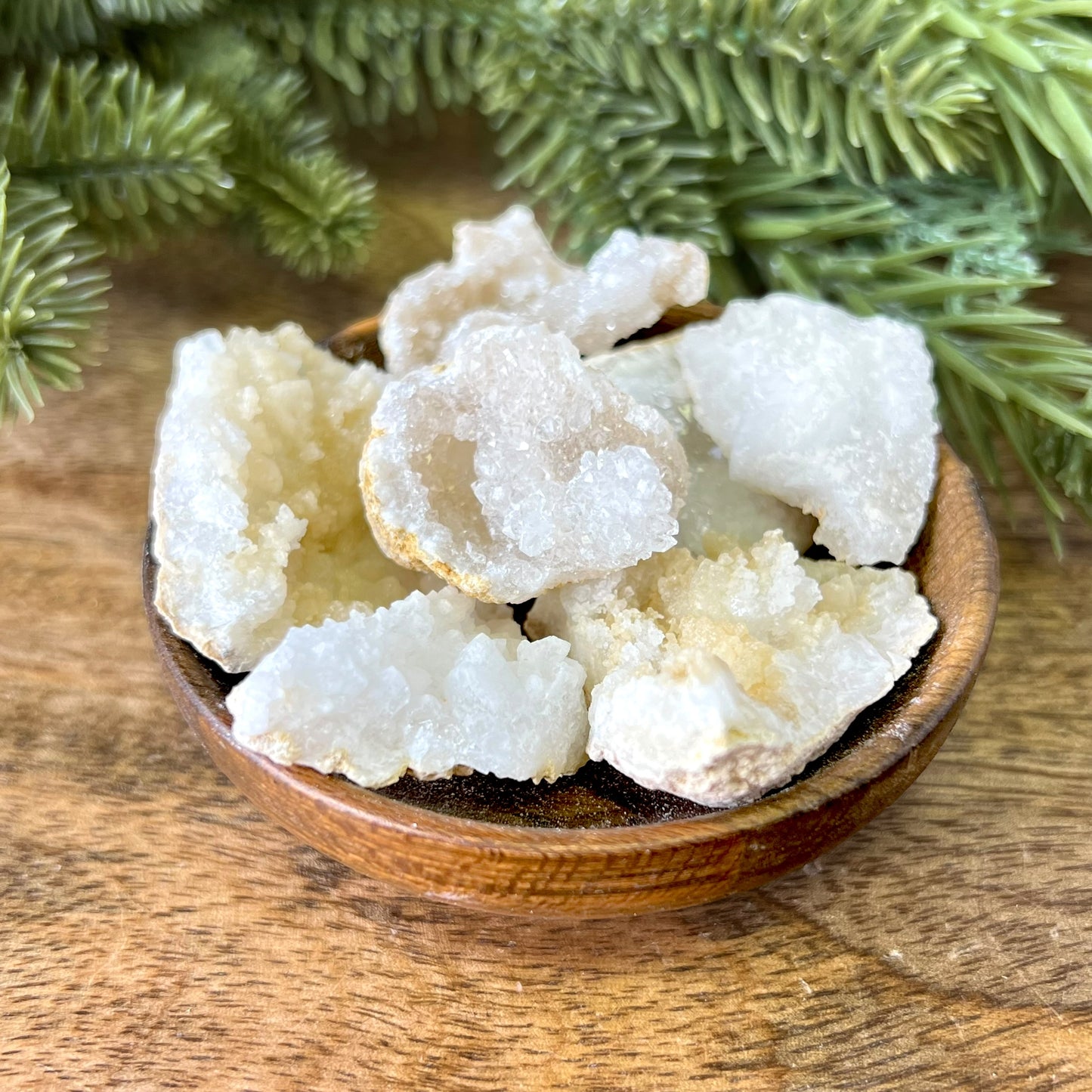 Sugar Geode Raw Stone Piece - Multiple Sizes - You get 1