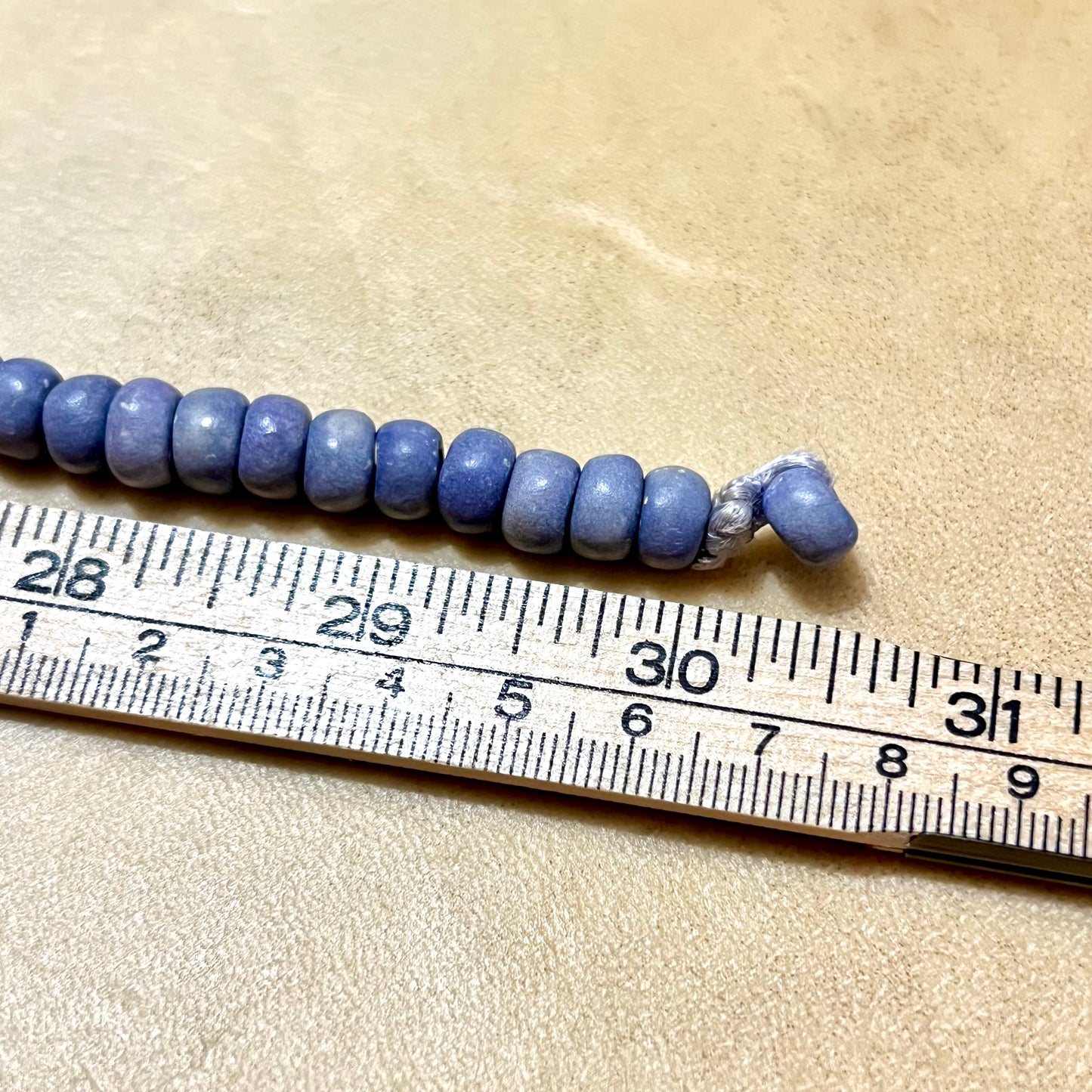 Turquoise, Pink, & Purple Clay & Brass Beaded Necklace - Vintage