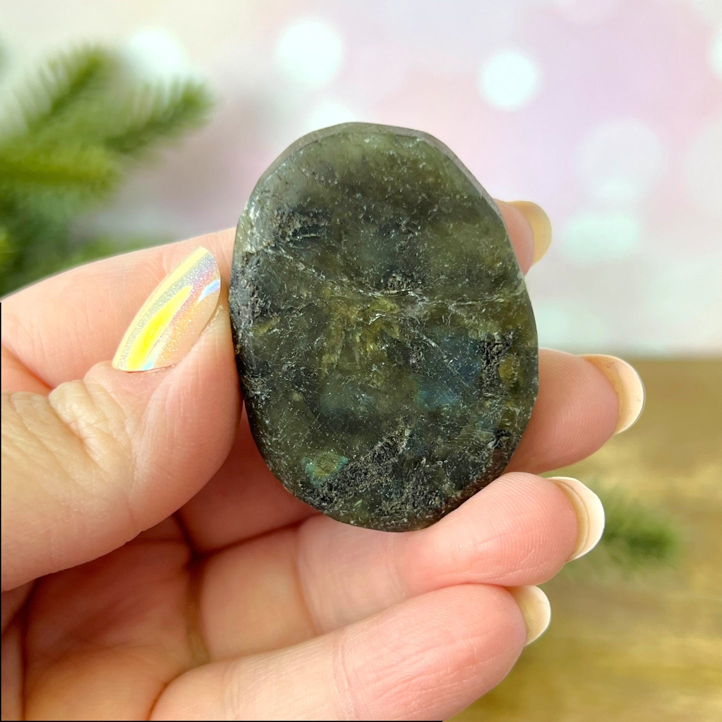 Labradorite Fairy Carved Cabochon