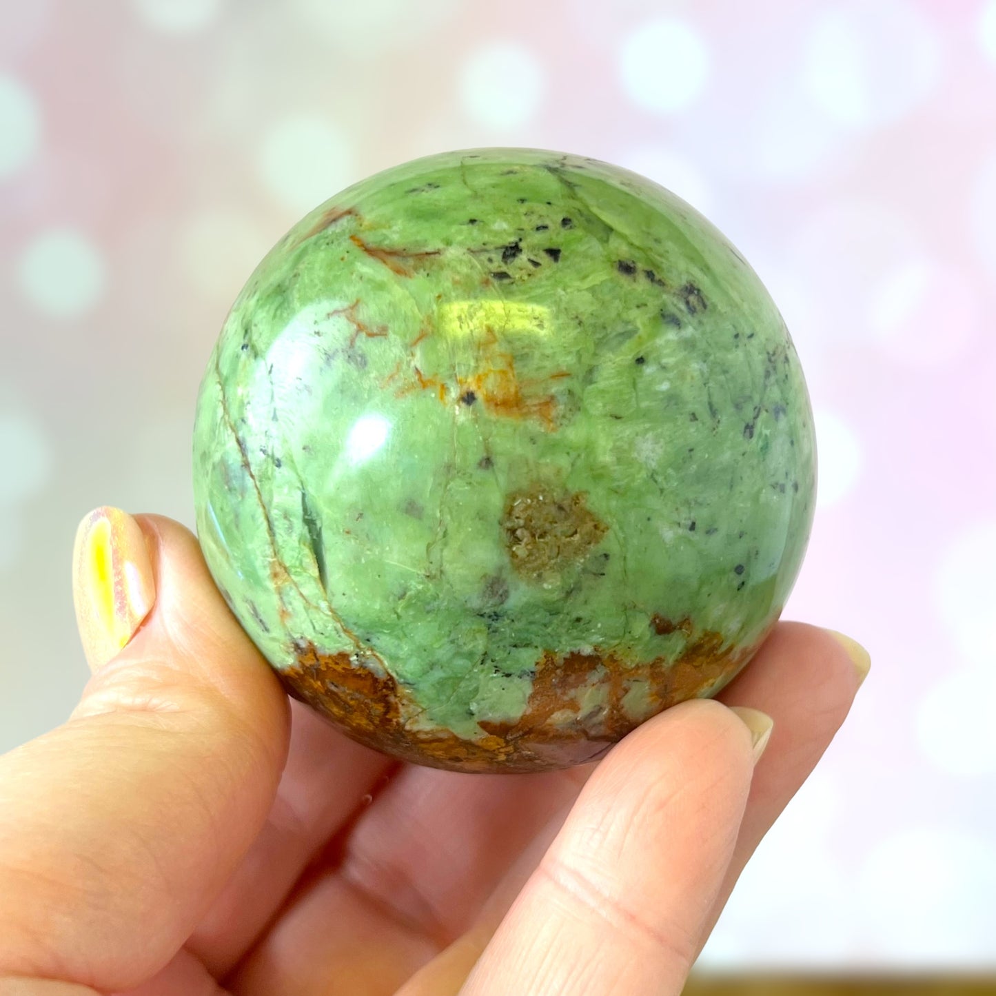 African Turquoise Jasper 60mm Crystal Sphere