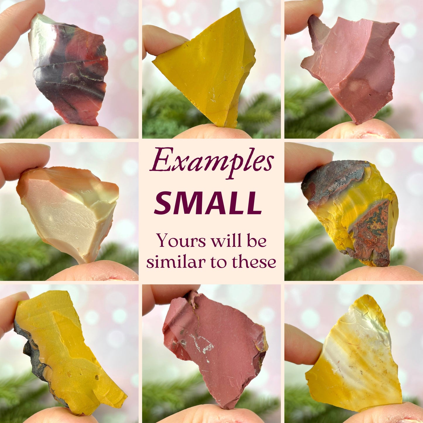 Mookaite Raw Stone - Multiple Sizes - You get 1