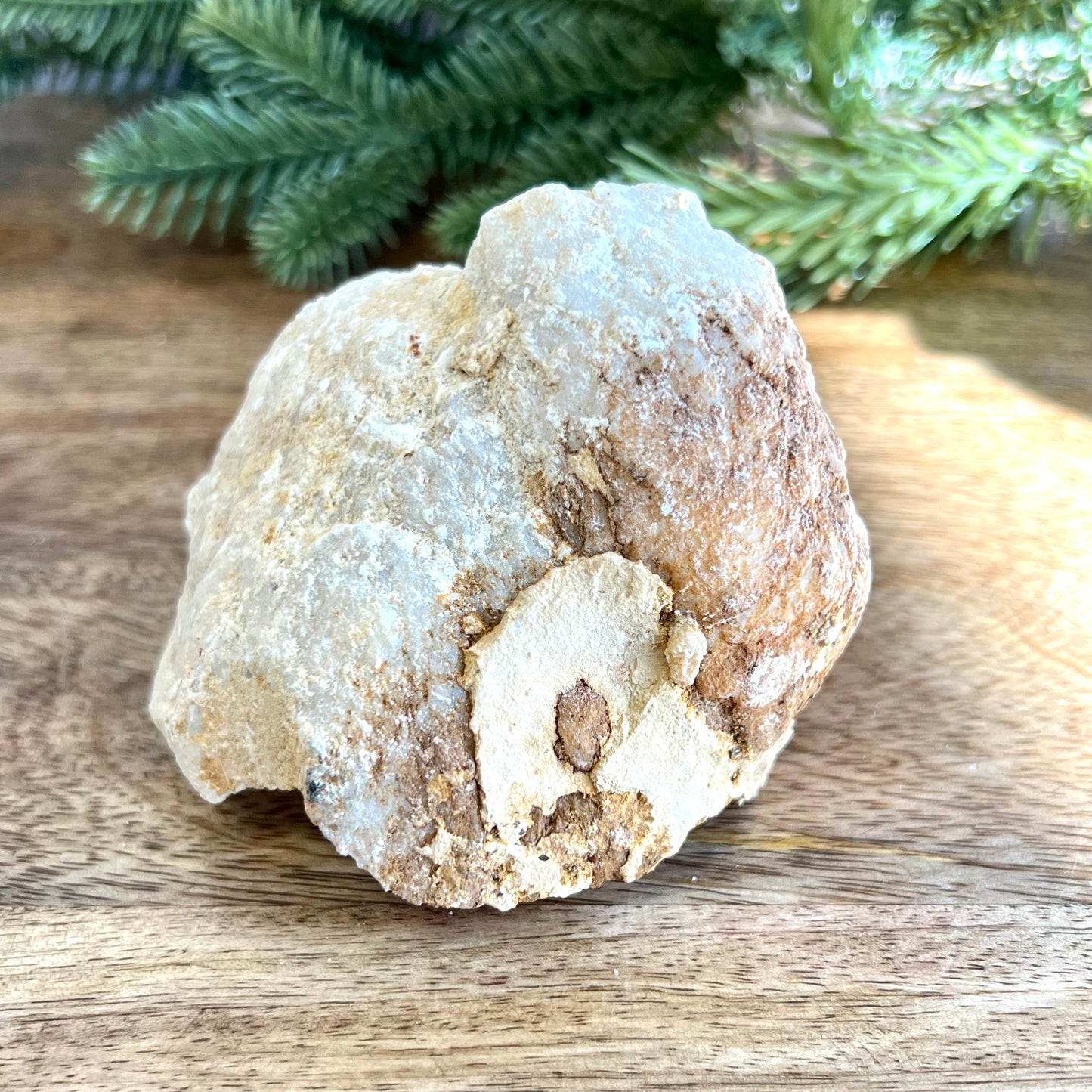 Sugar Geode Quartz Crystal Specimen