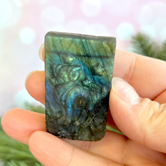 Labradorite Aries Carved Cabochon