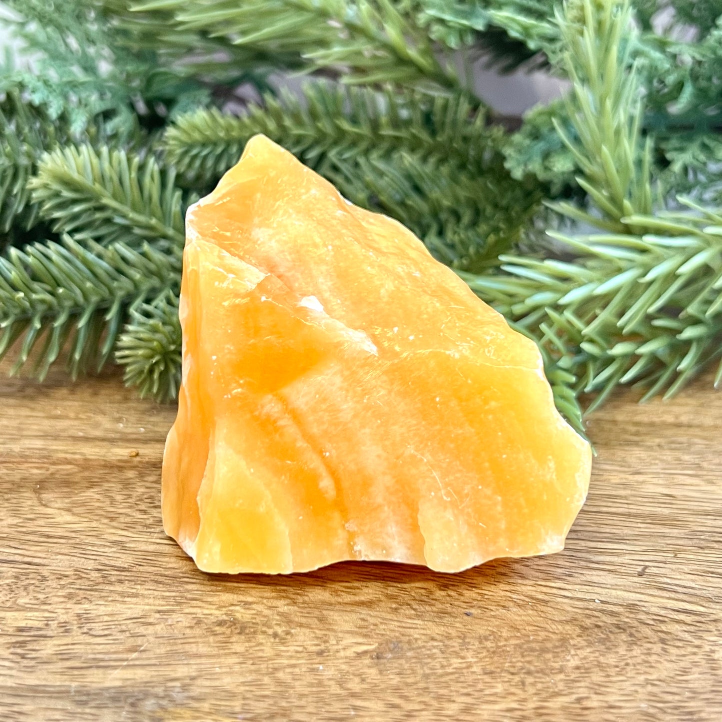Orange Dream Calcite Raw Crystal