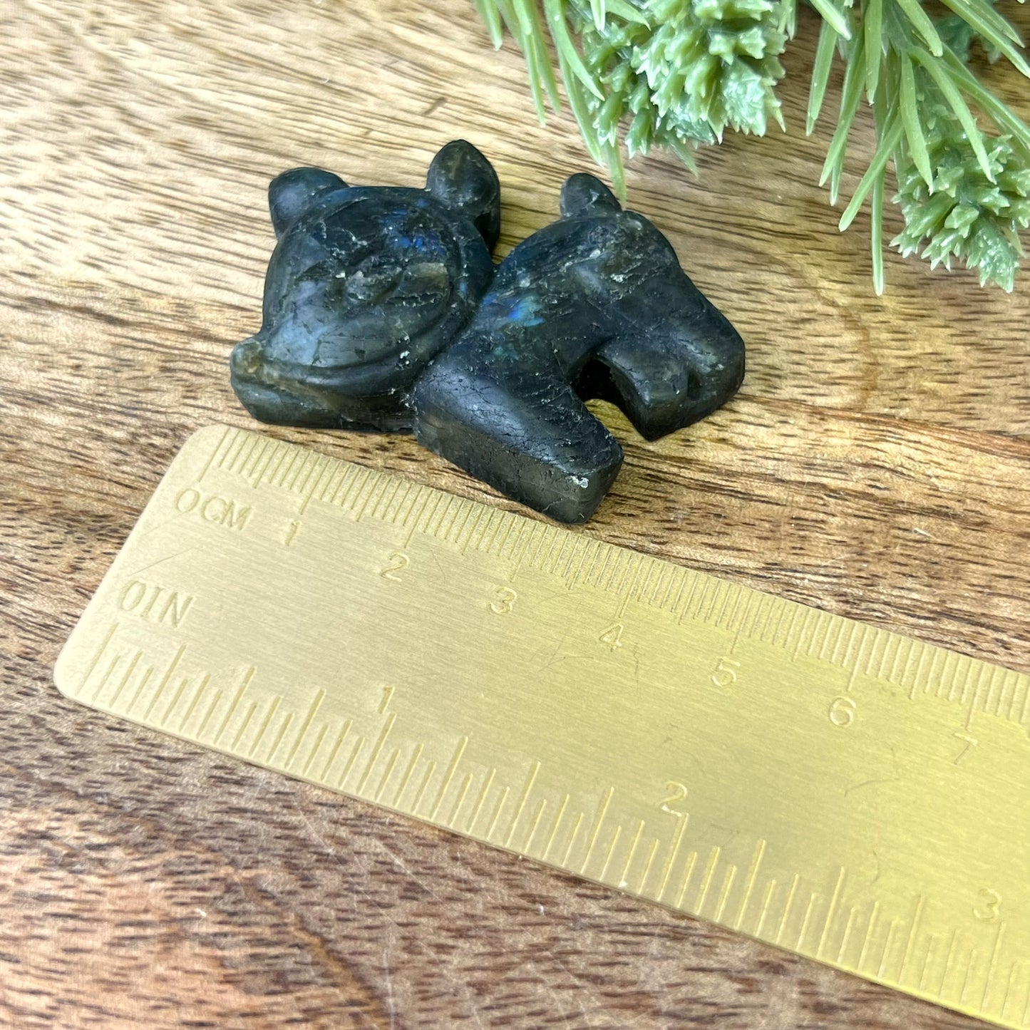 Labradorite Deer Carved Cabochon