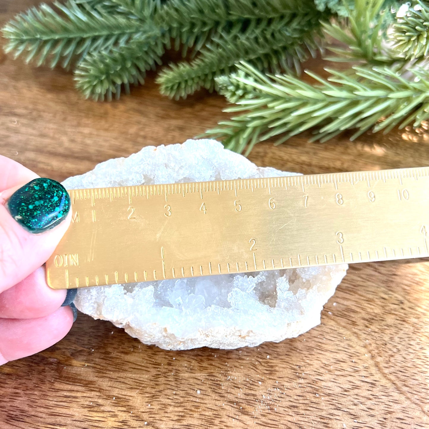 Sugar Geode Quartz Crystal Specimen