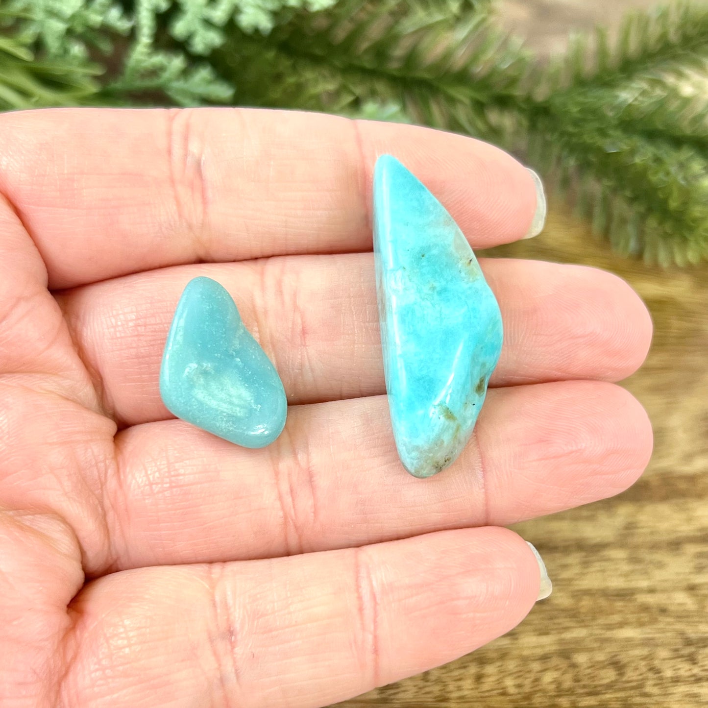 Sky Blue Quartz Tumbled Crystal - Multiple Sizes