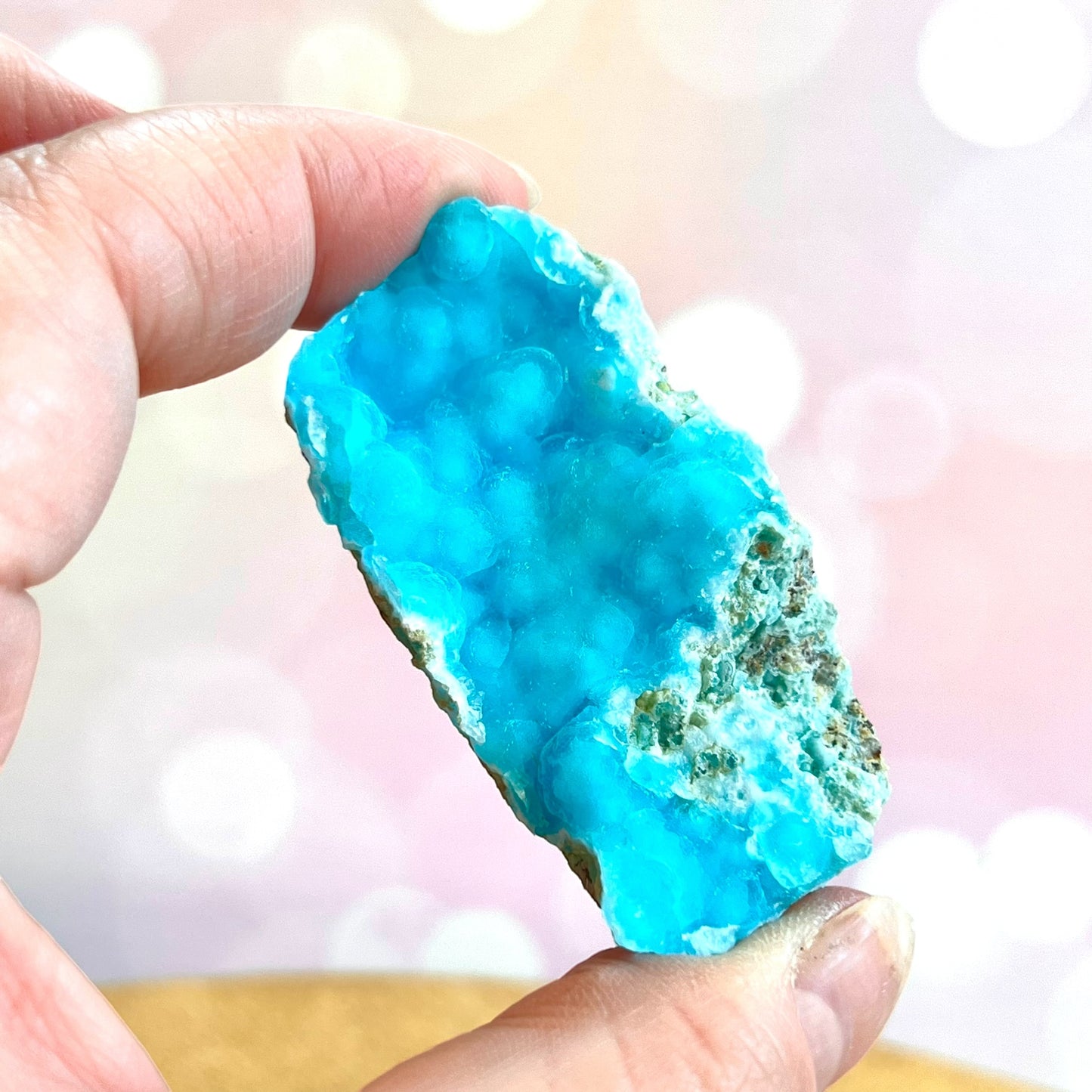 Hemimorphite Aqua Blue Natural Crystal Mineral Specimen