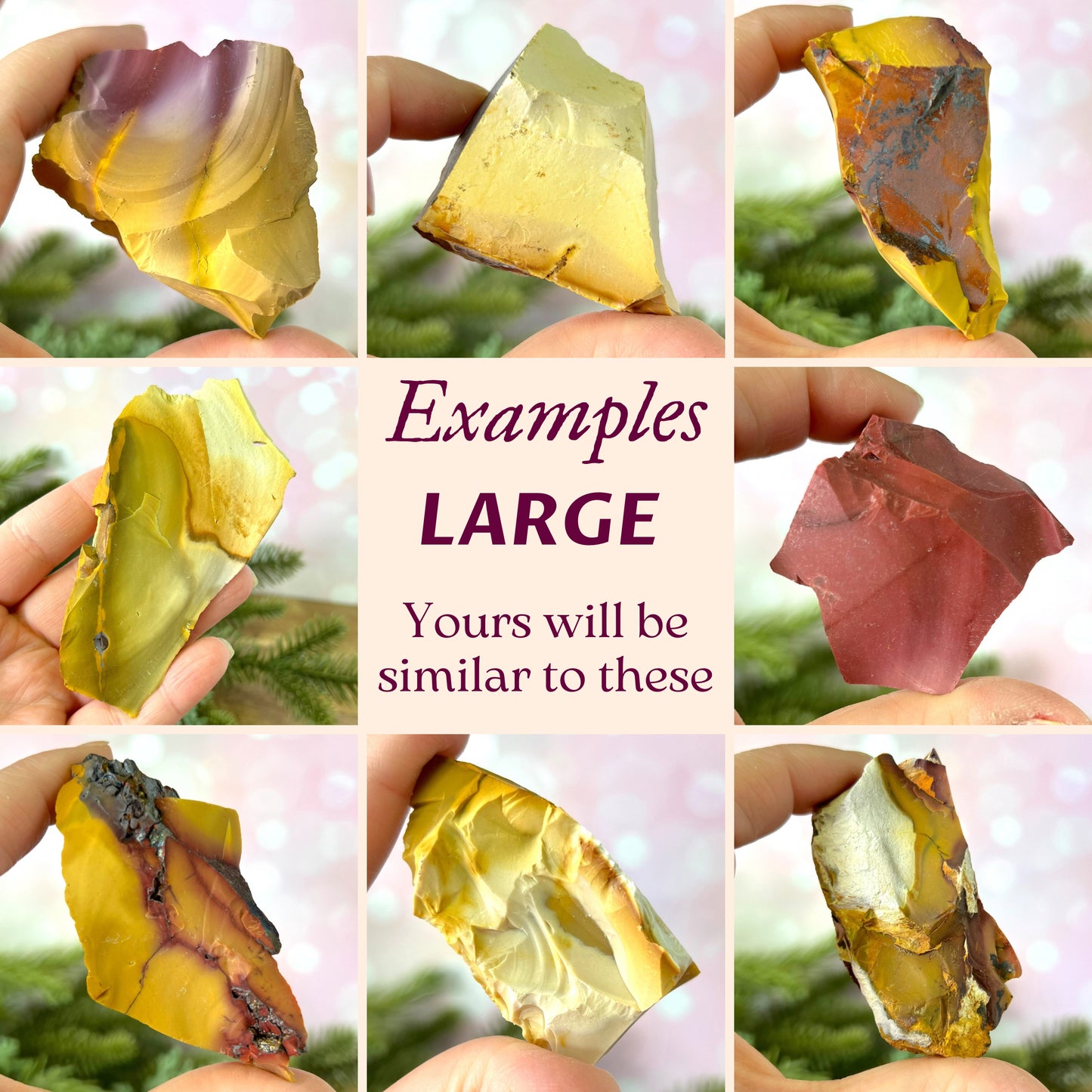Mookaite Raw Stone - Multiple Sizes - You get 1