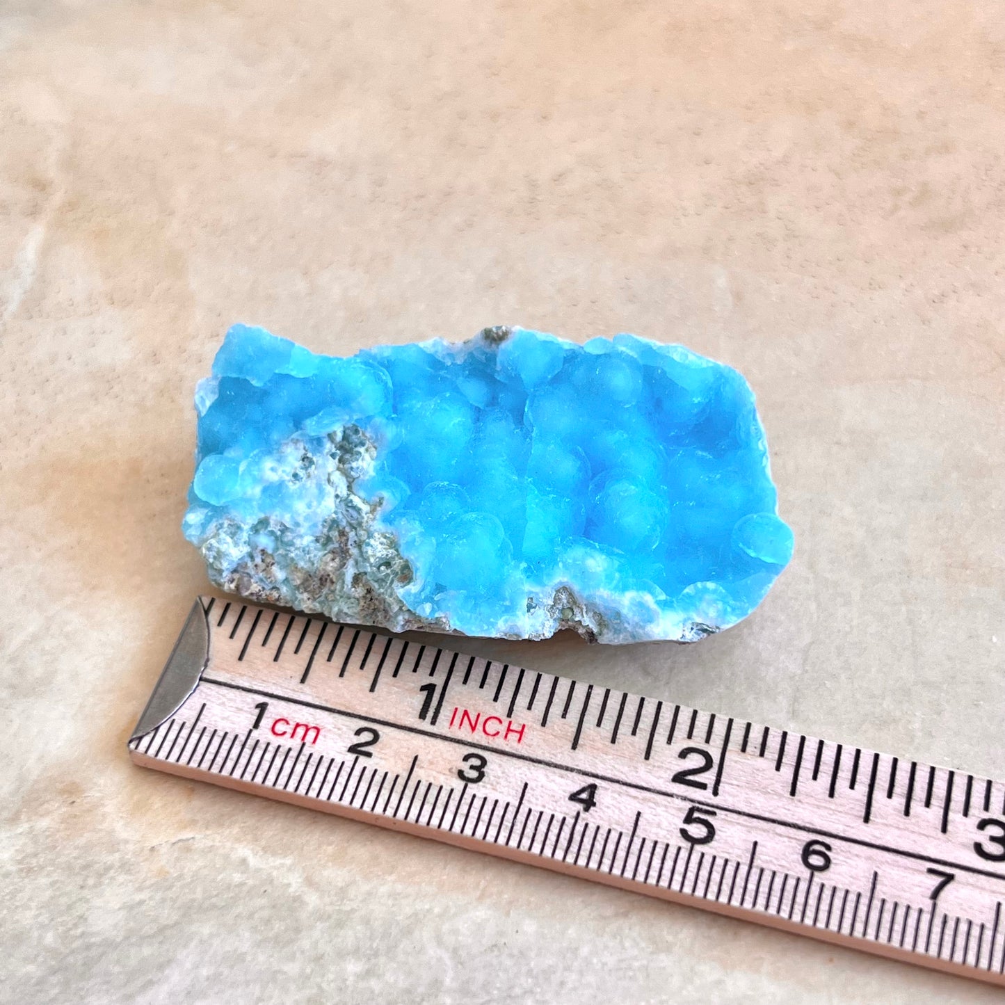 Hemimorphite Aqua Blue Natural Crystal Mineral Specimen