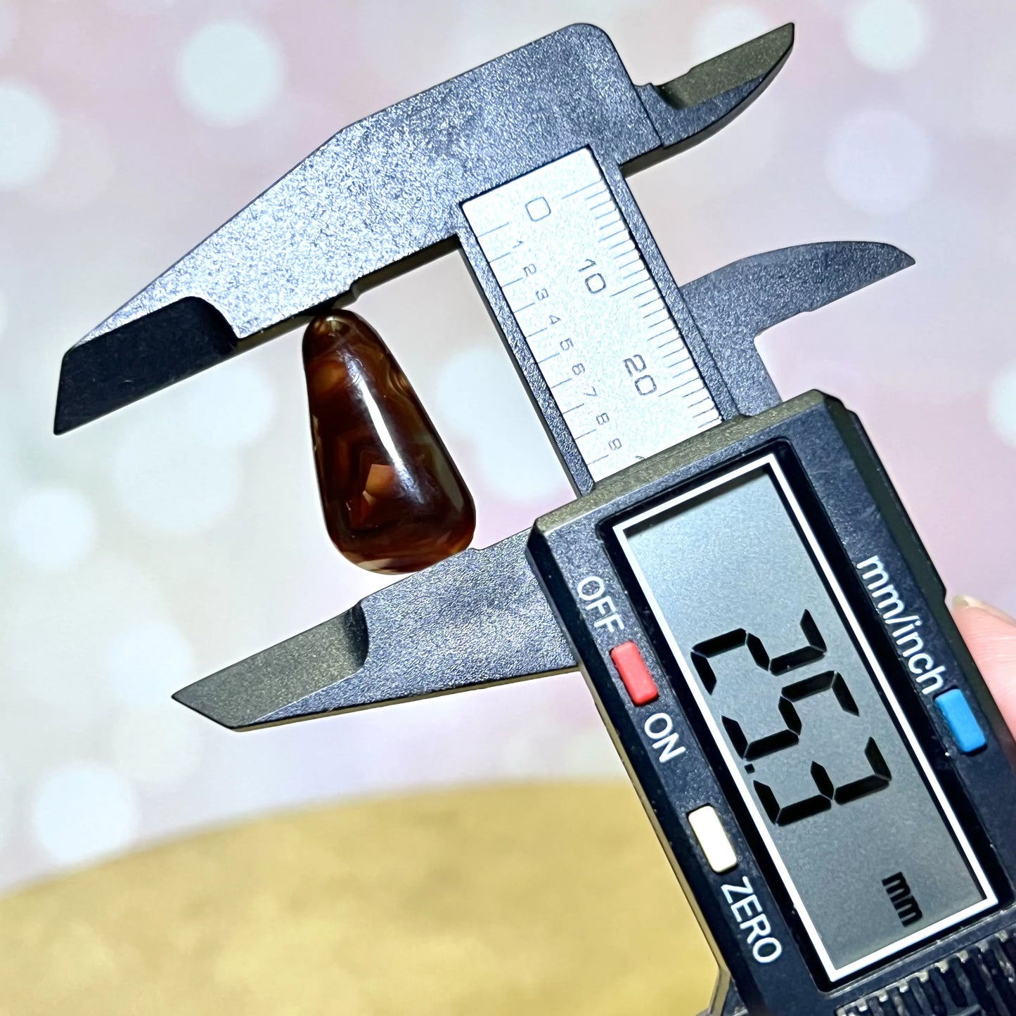 Fire Agate Crystal Cabochon