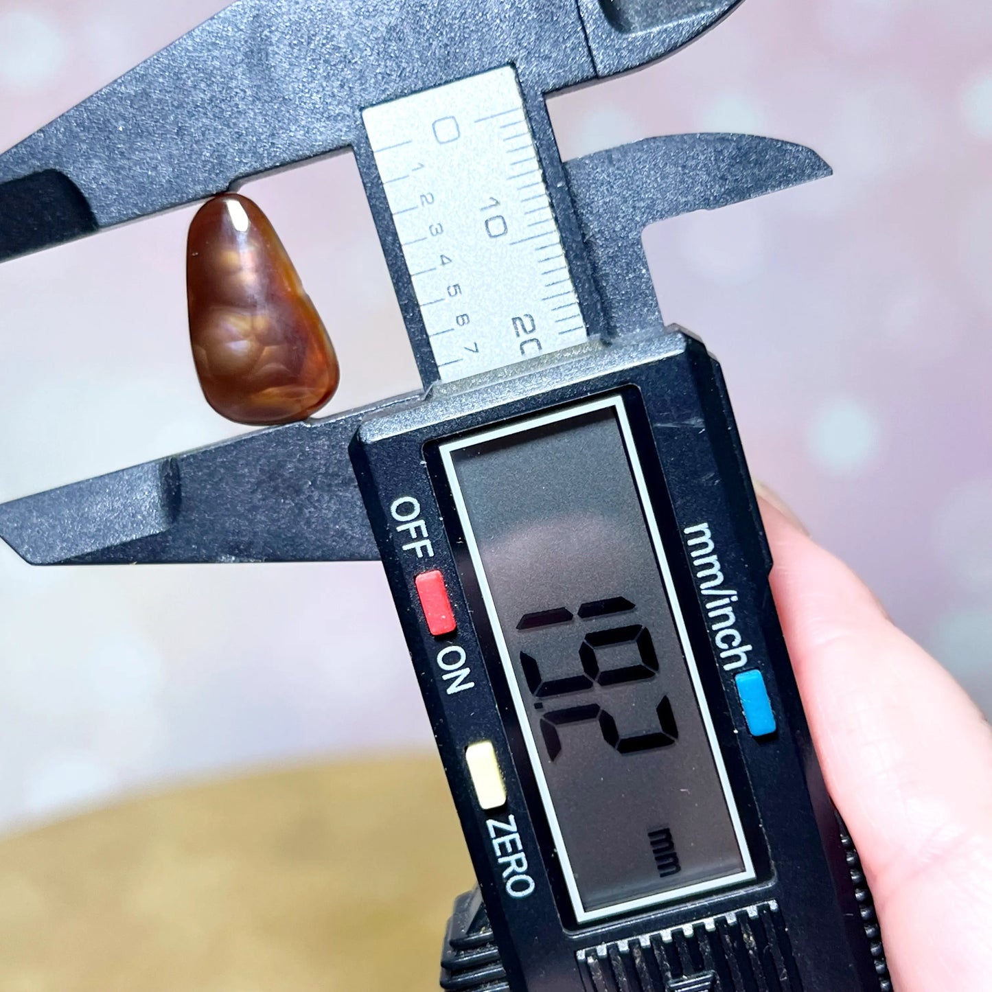 Fire Agate Crystal Cabochon