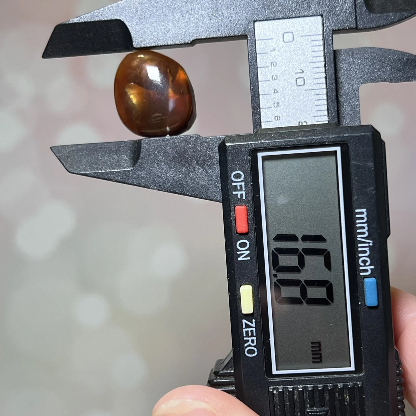 Fire Agate Crystal Cabochon