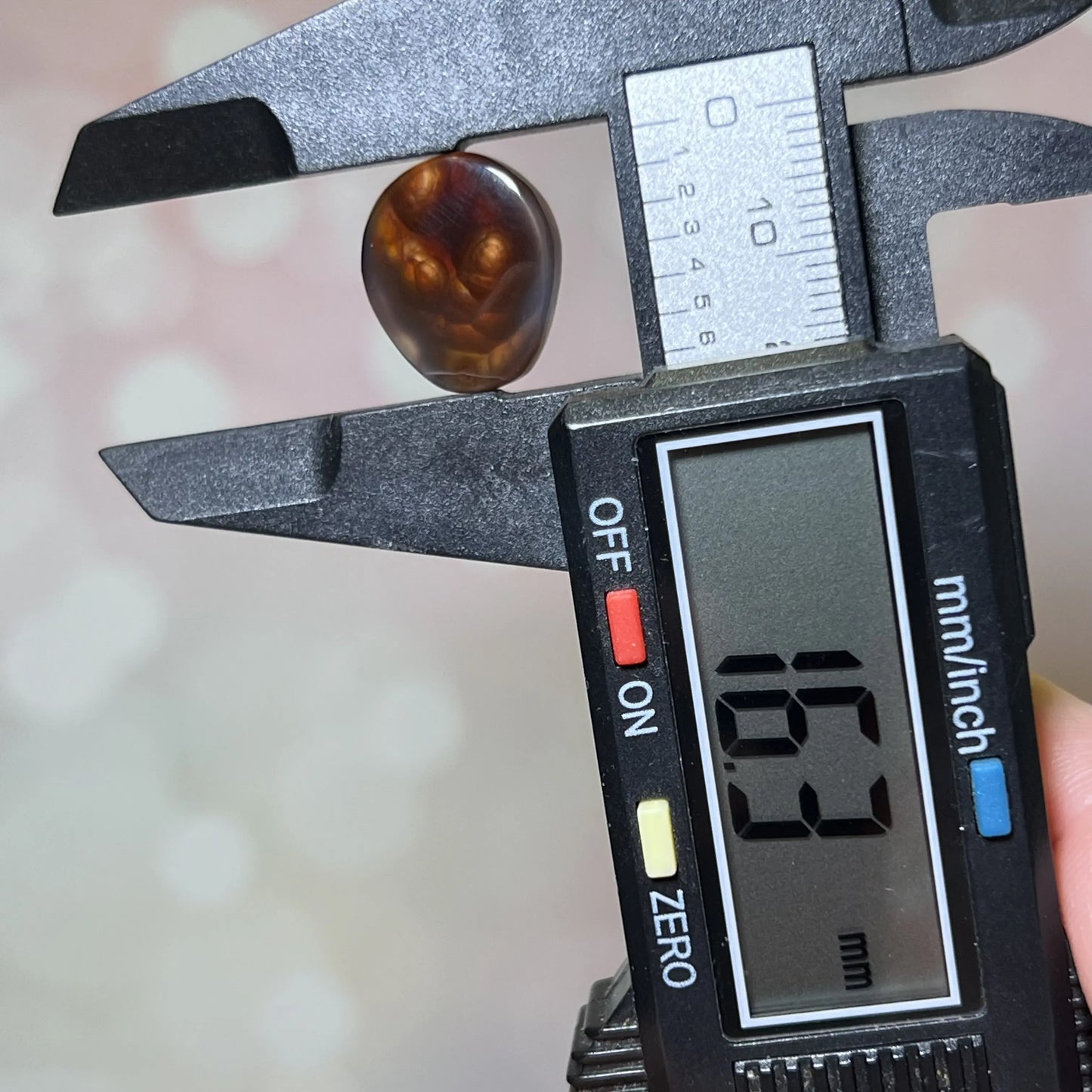 Fire Agate Crystal Cabochon