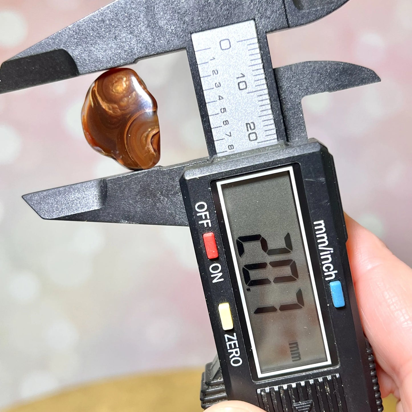 Fire Agate Crystal Tumble