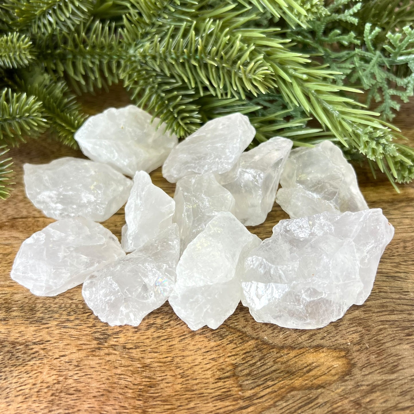 Clear Quartz Raw Stone - Multiple Sizes - You get 1