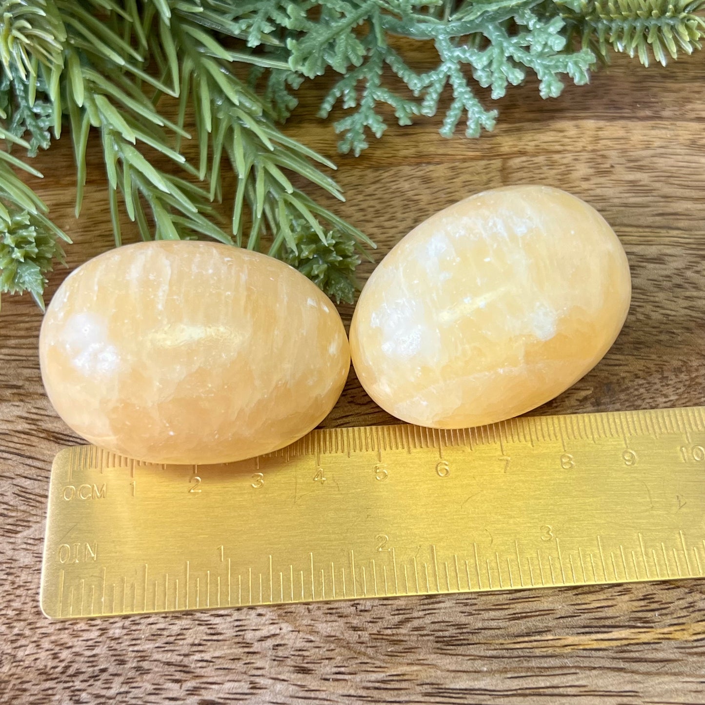 Honey Calcite Crystal Egg - You get one