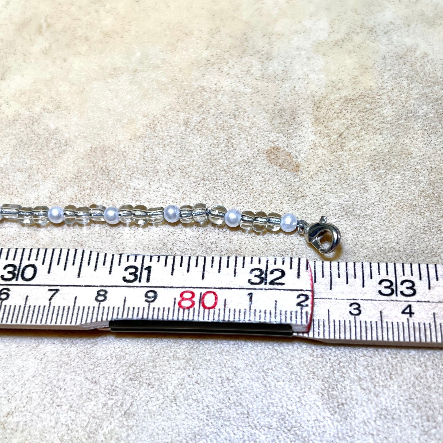 Peridot Crystal Chip & Faceted Glass Heart Vintage Necklace
