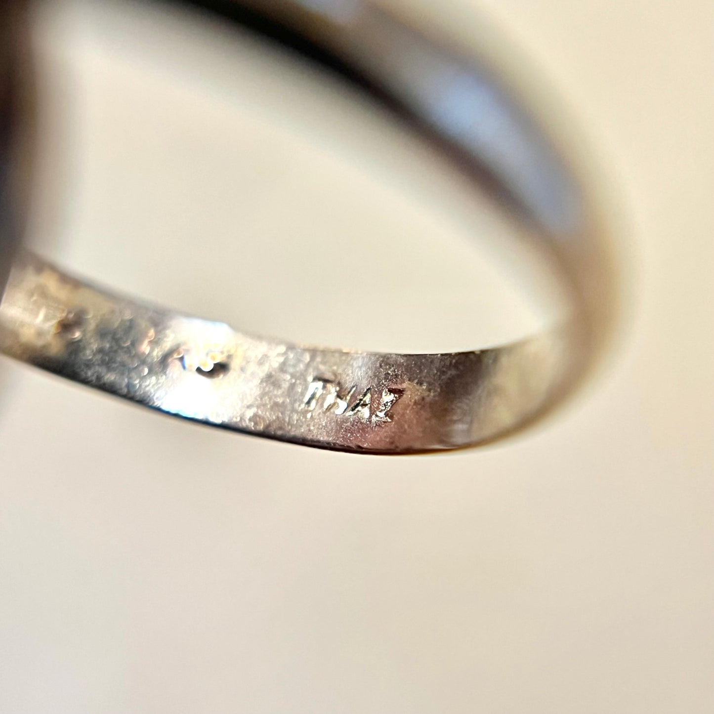 Sterling Silver Vintage Stacking Puzzle Ring Size 7