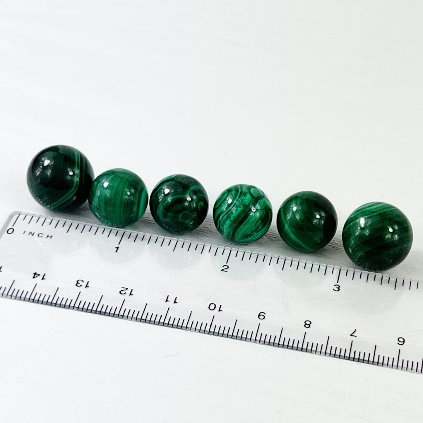 Malachite Marble Mini Sphere - You get one