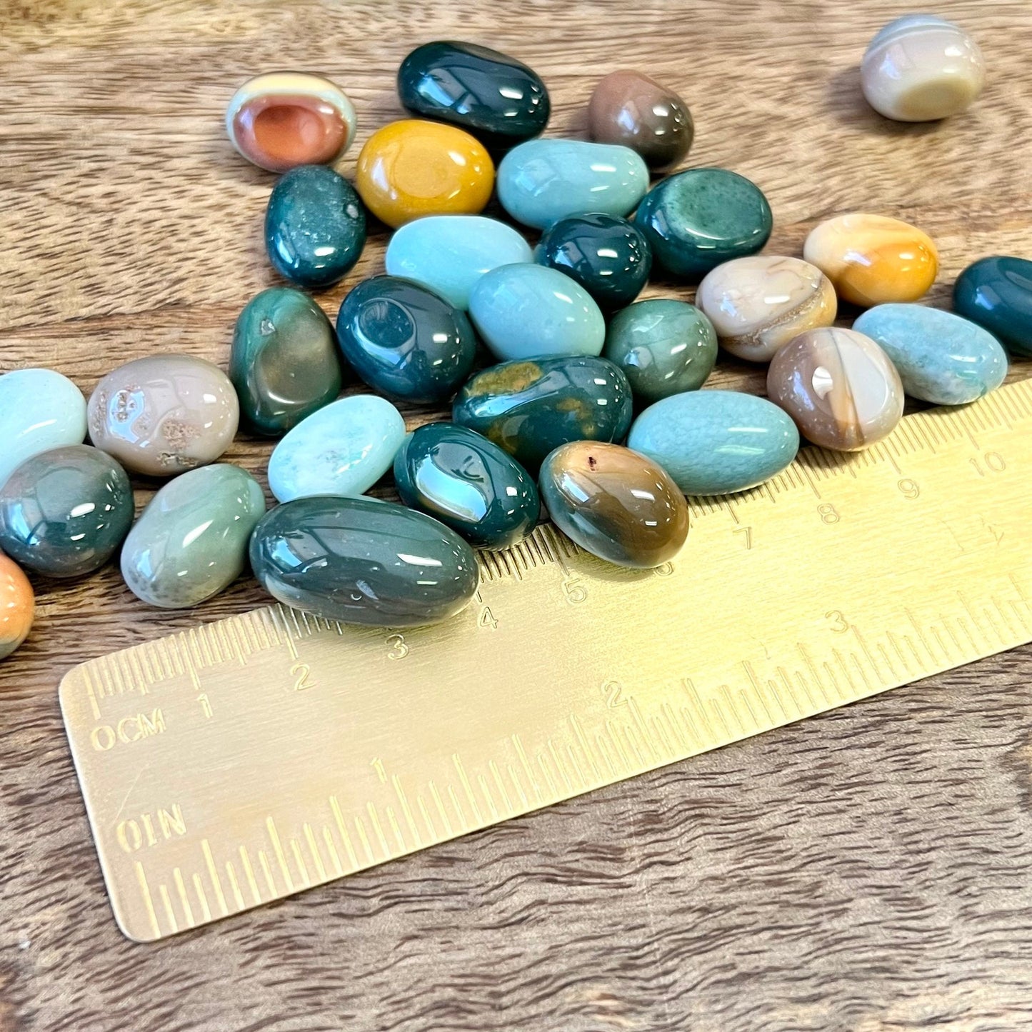 Indian Agate Tumbled Crystals - You get one