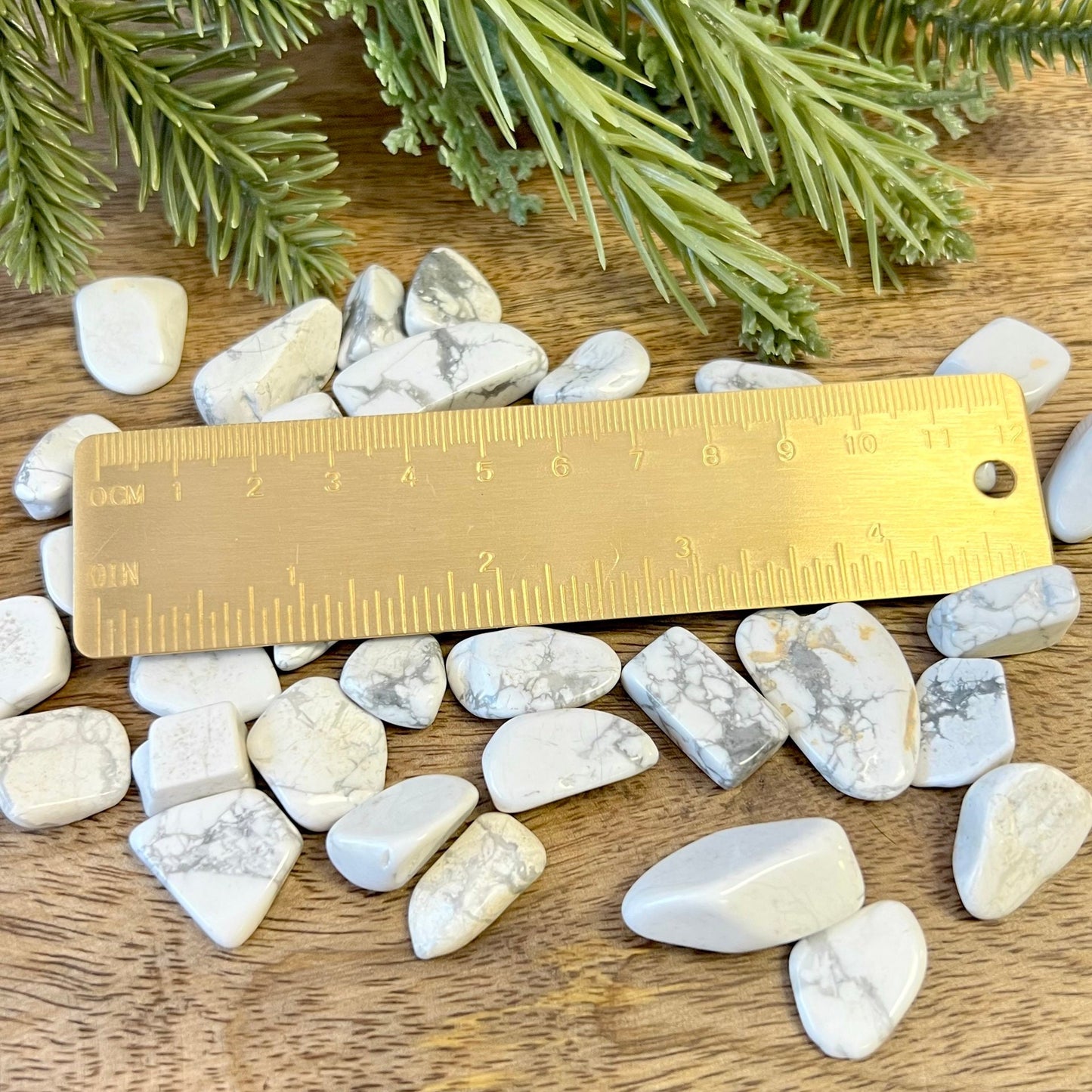 Magnesite Tumbled Crystals - You get one
