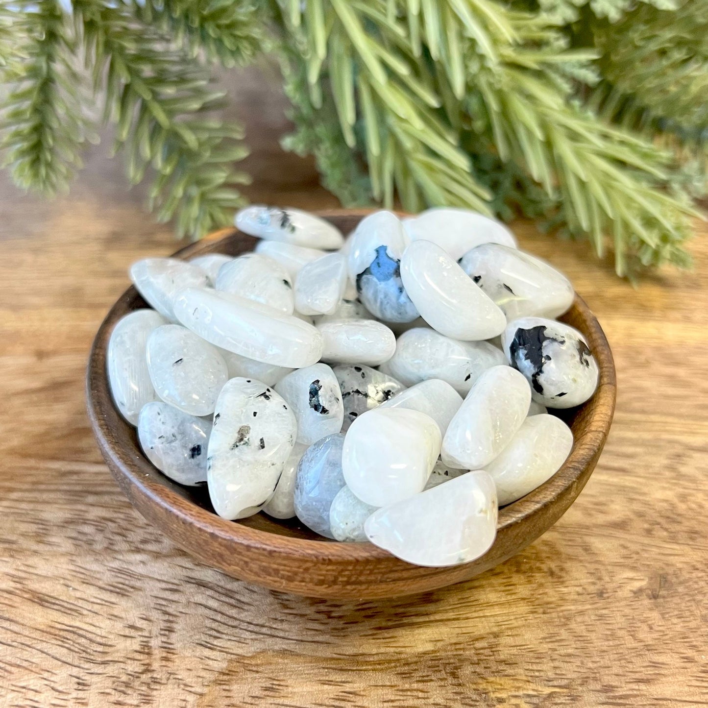 Rainbow Moonstone Tumbled Crystals - You get one