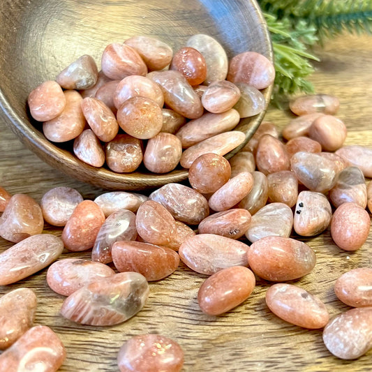 Sunstone Mini Tumbled Crystal - You get one