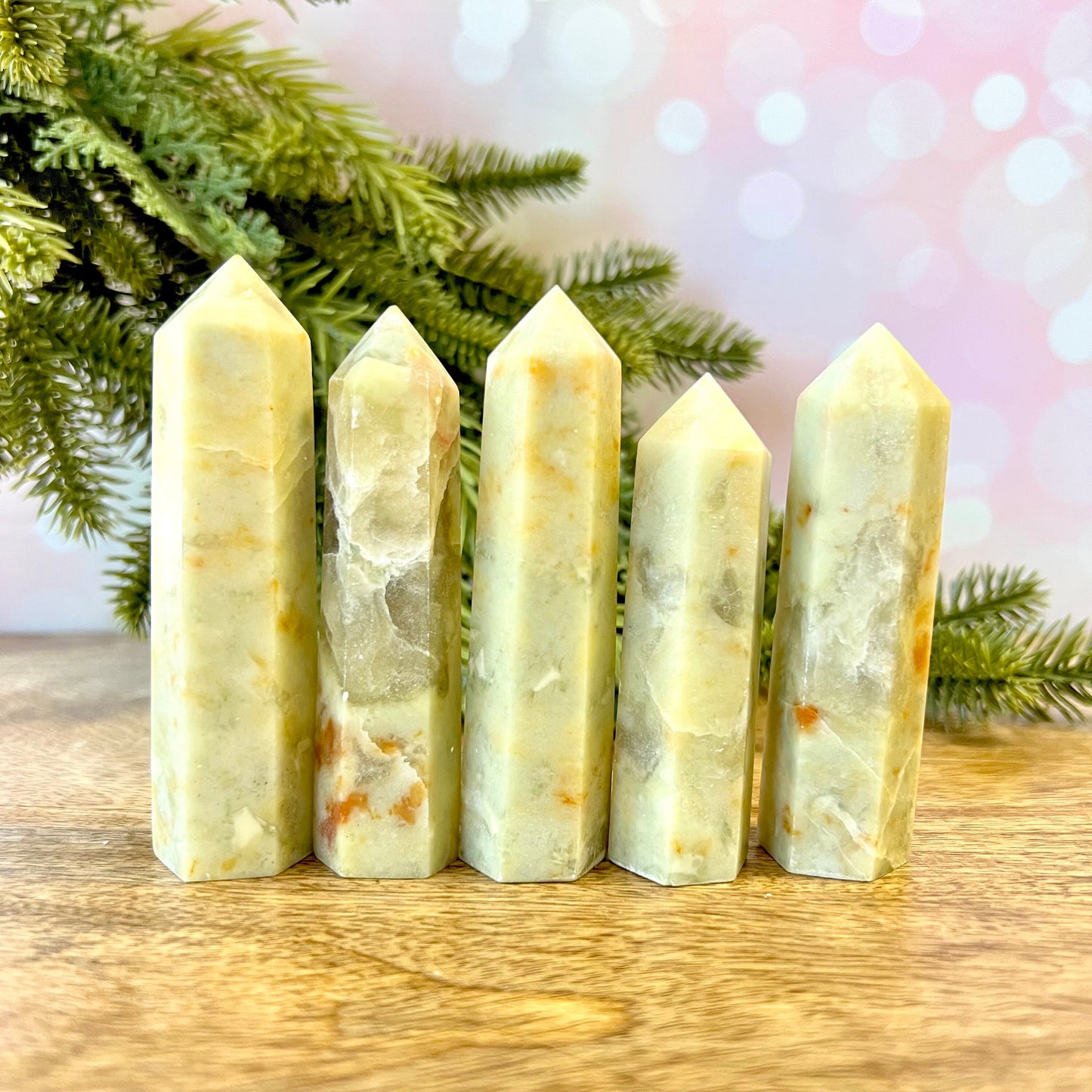 Green Opal Crystal Tower - You get one
