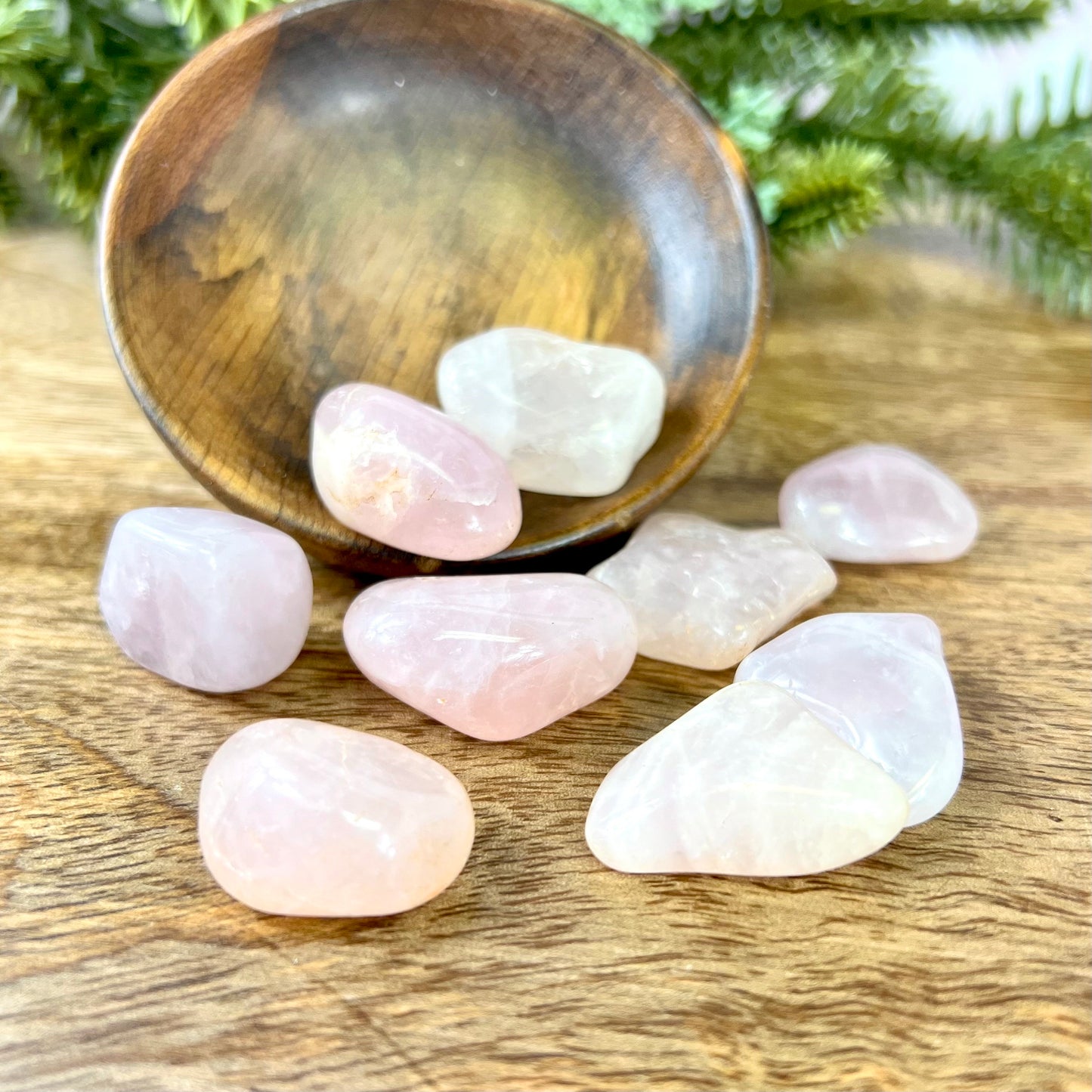 Rose Quartz Tumbled Crystal - You get one