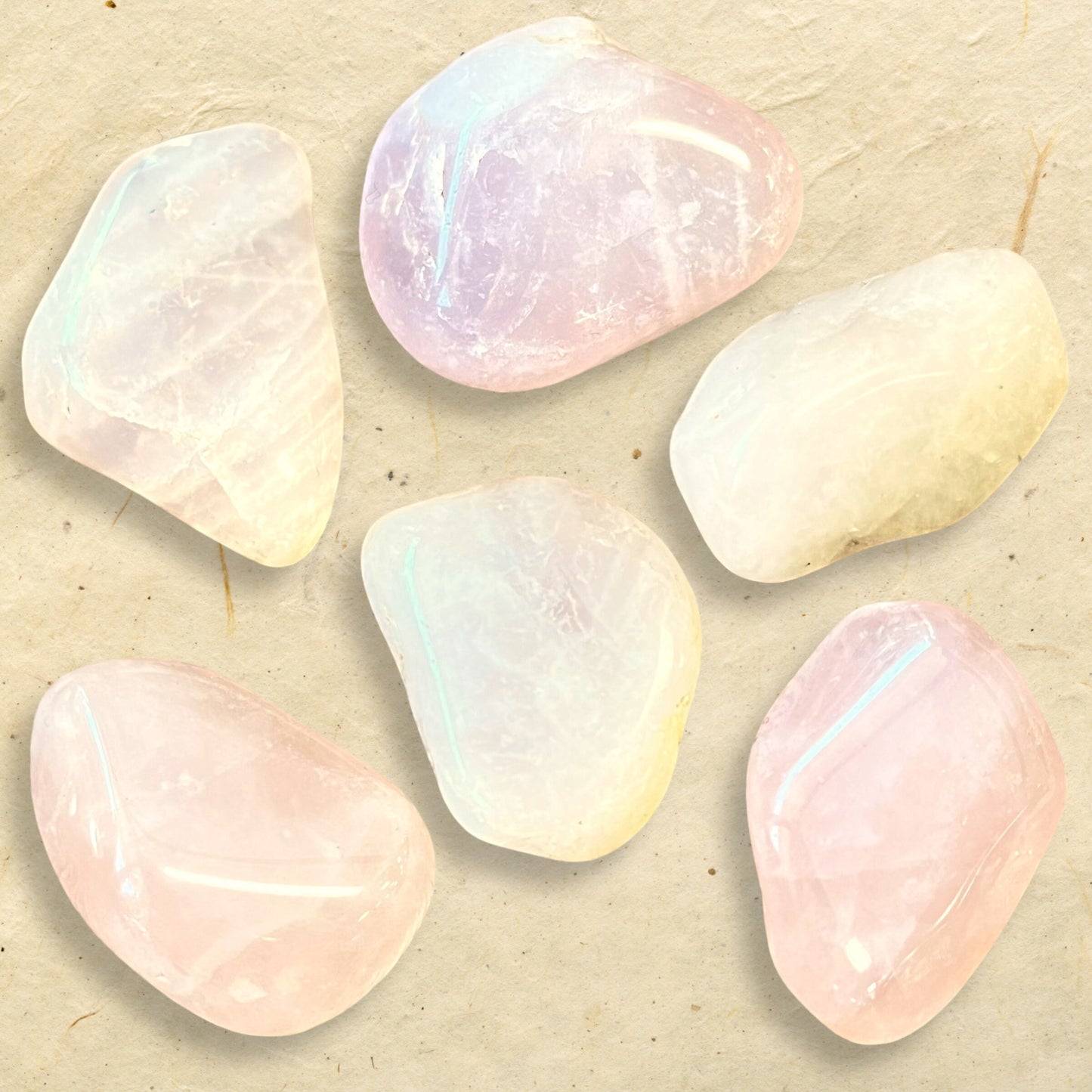 Rose Quartz Tumbled Crystal - You get one