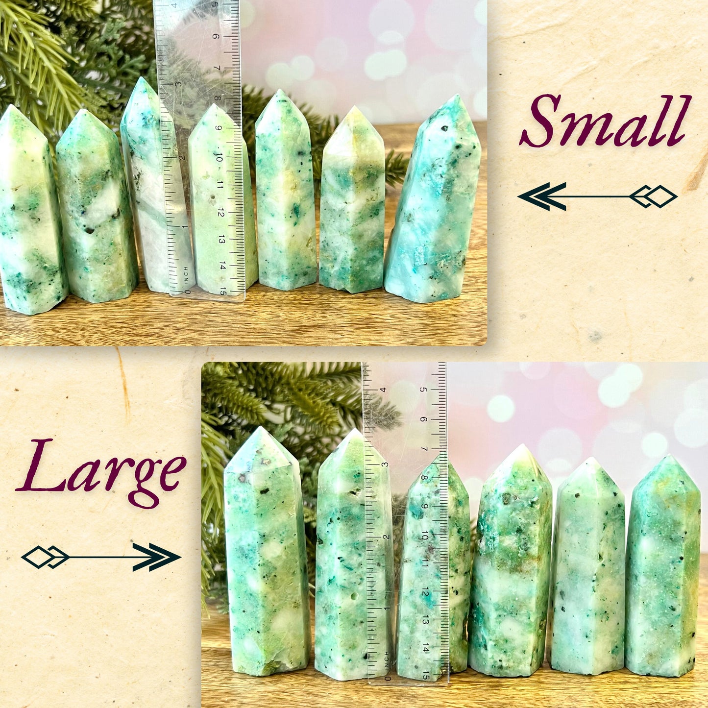 Phoenix Stone Crystal Tower - You get one