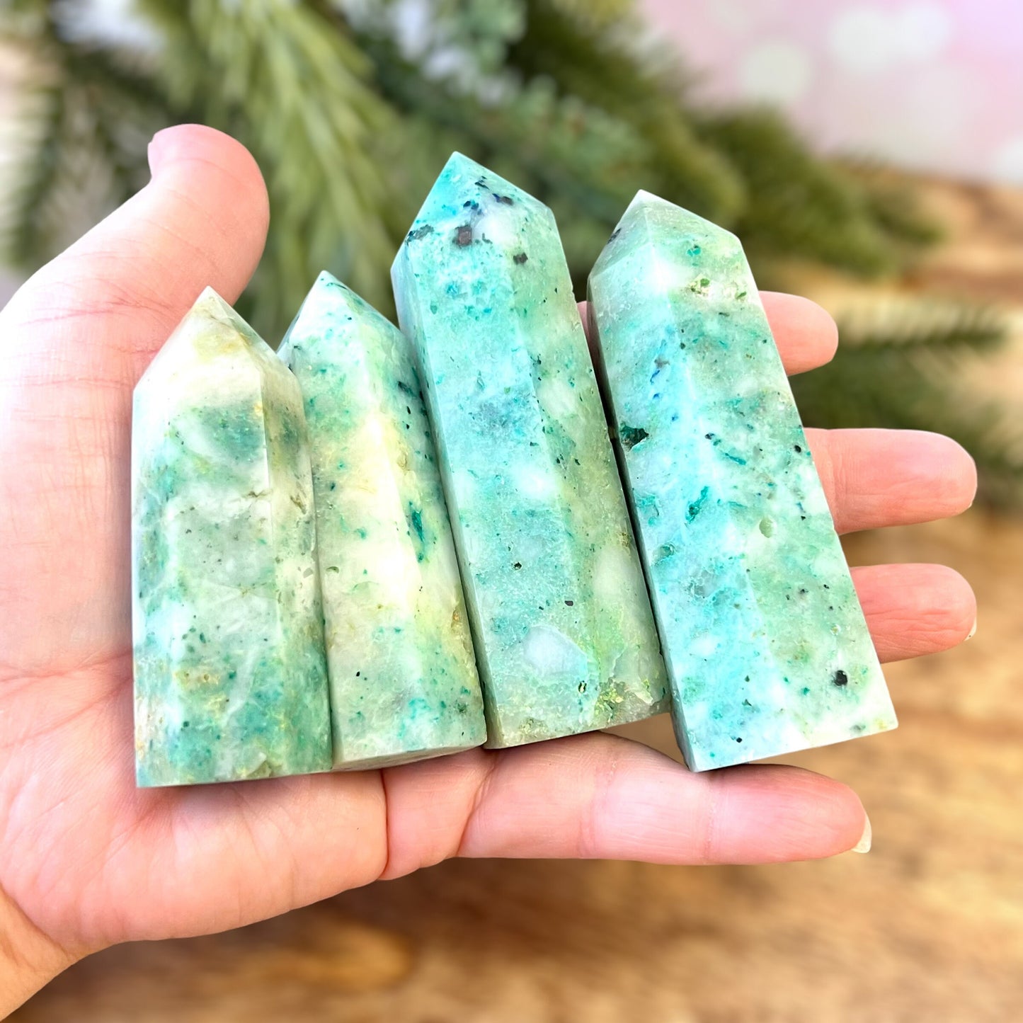 Phoenix Stone Crystal Tower - You get one