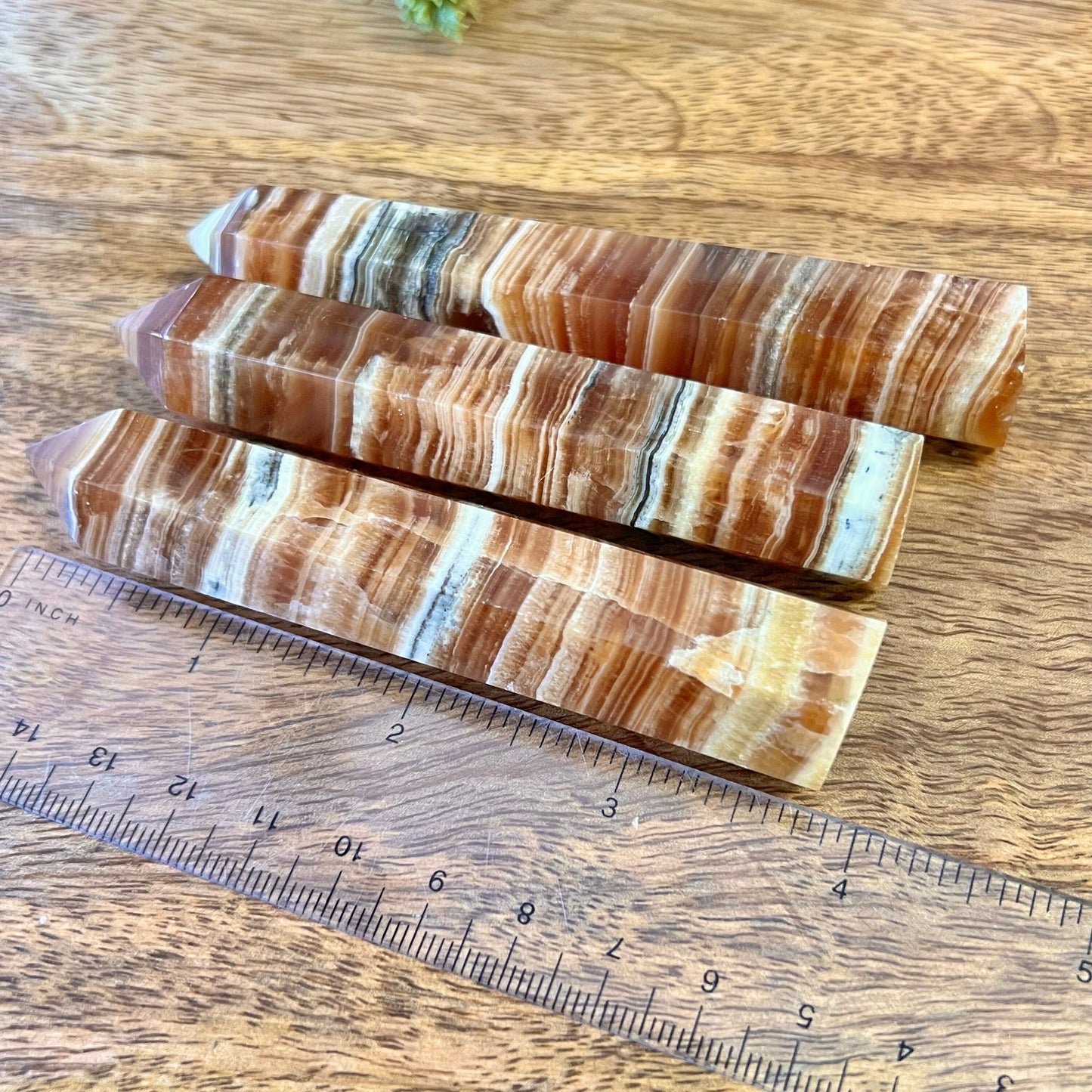 Honey Calcite Crystal Tower - You get one