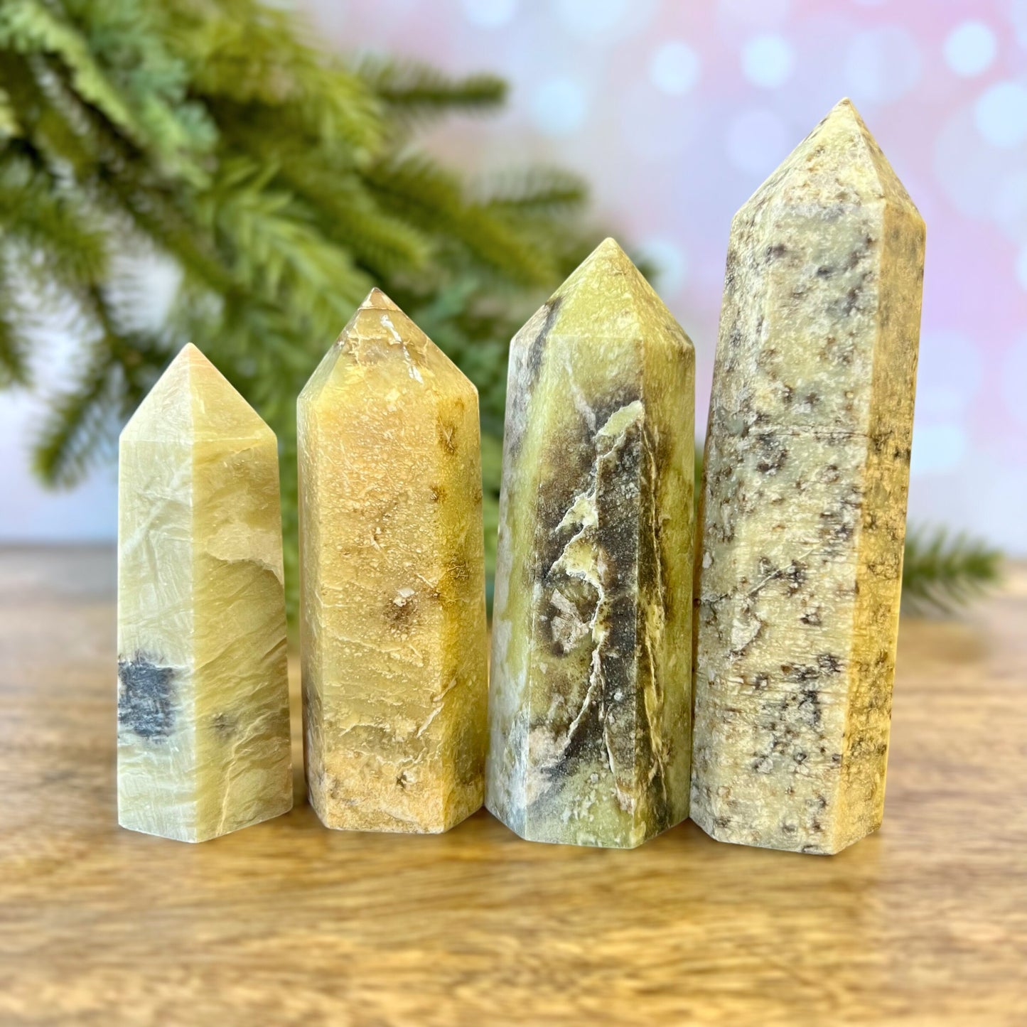 Green Opal Crystal Tower - You get one