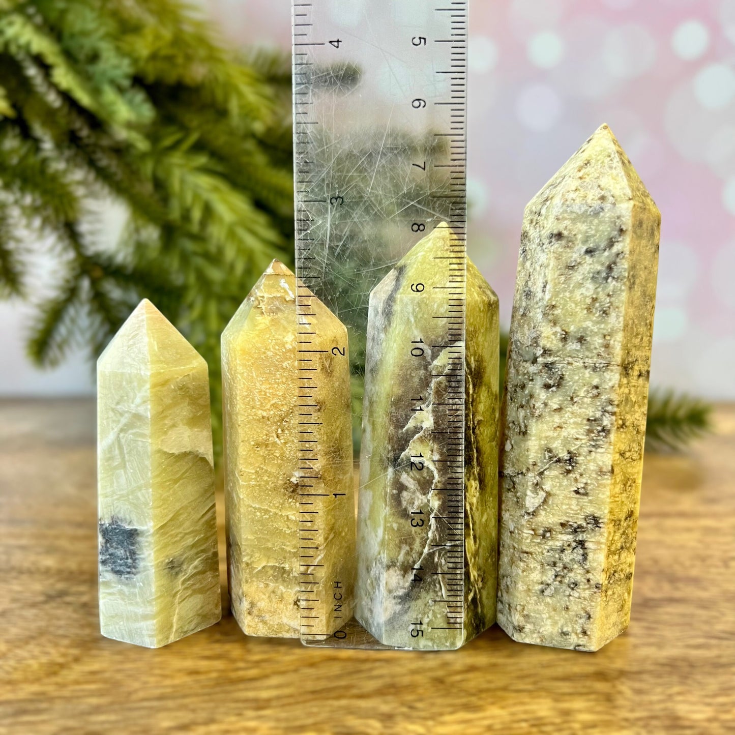 Green Opal Crystal Tower - You get one