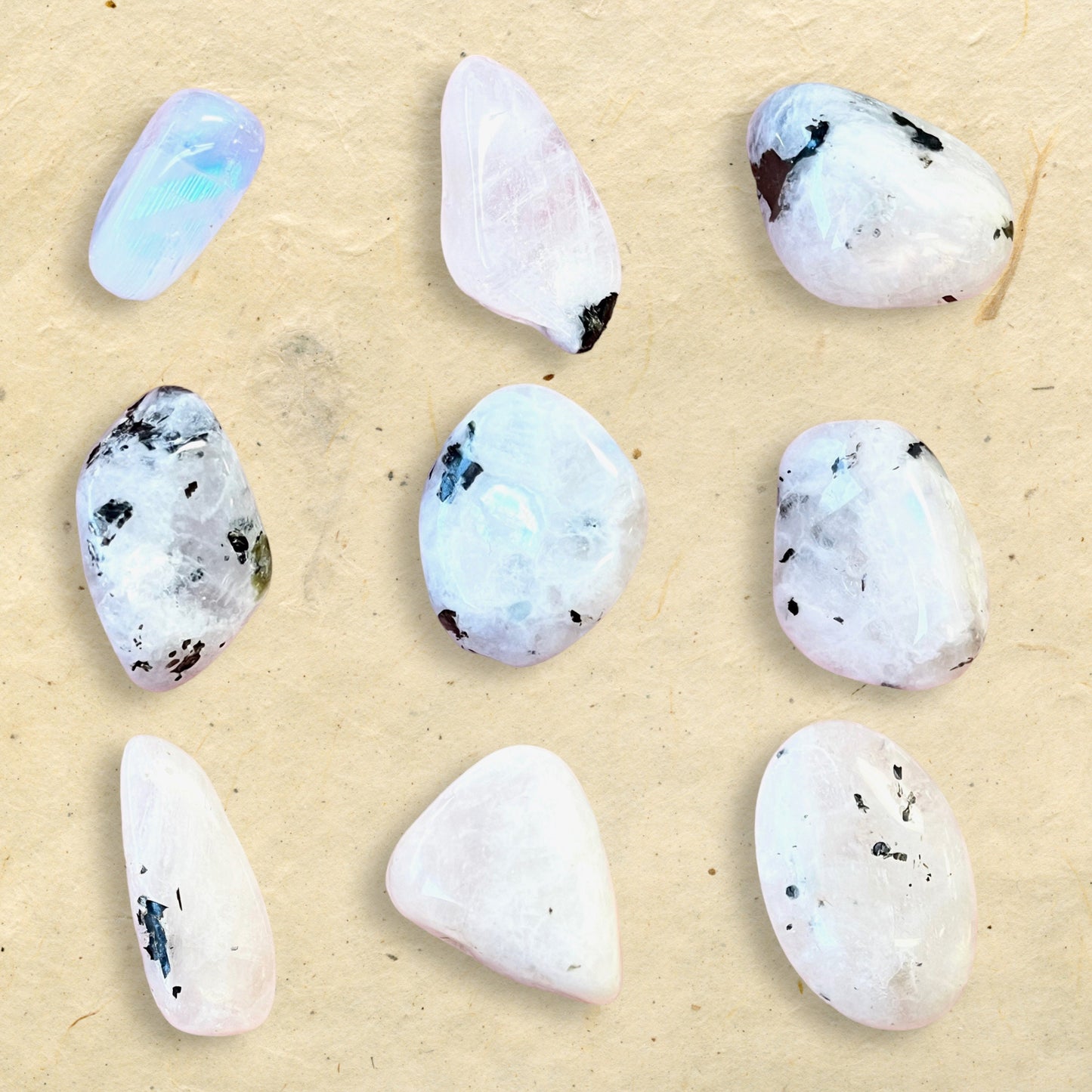Rainbow Moonstone Tumbled Crystals - You get one