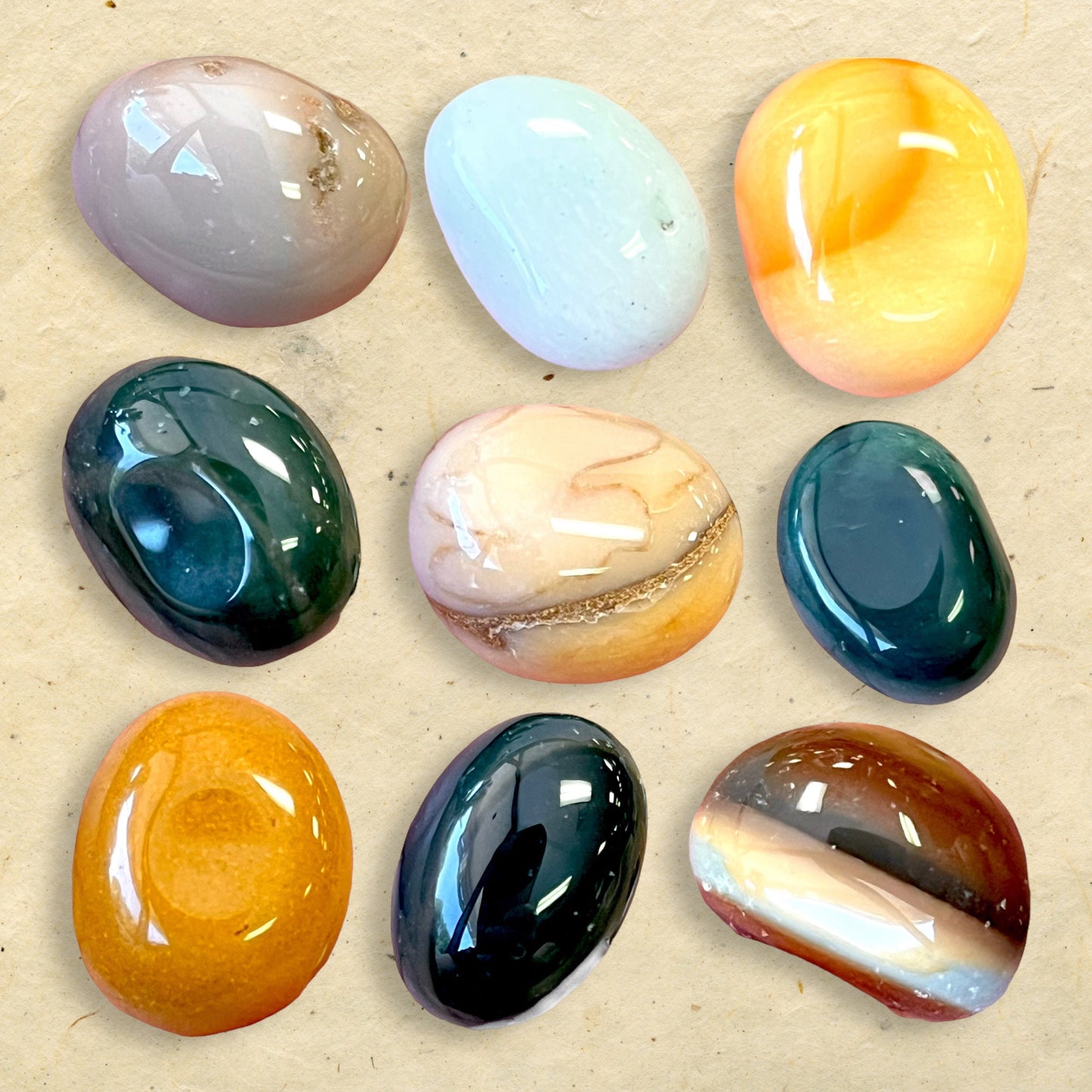 Indian Agate Tumbled Crystals - You get one