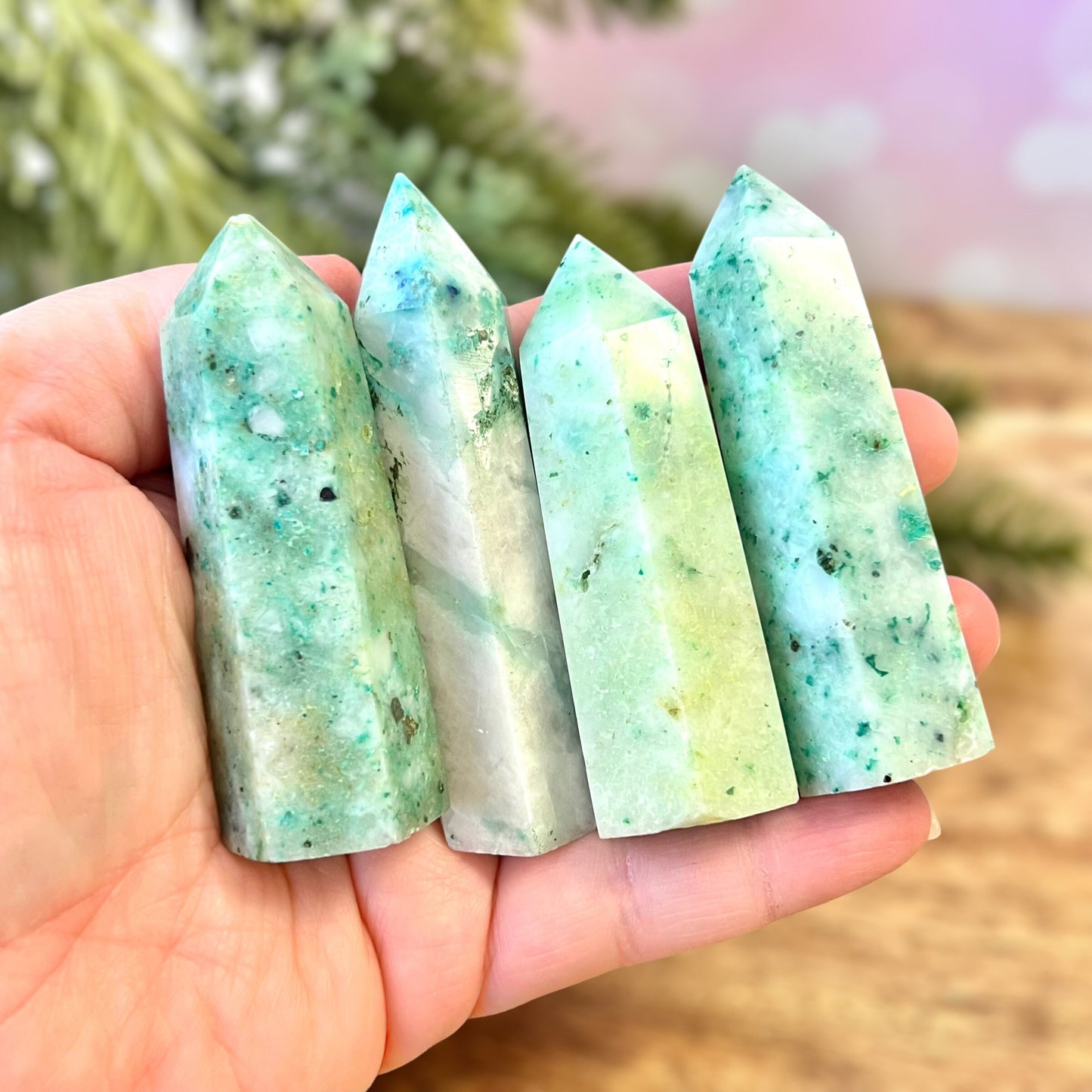 Phoenix Stone Crystal Tower - You get one