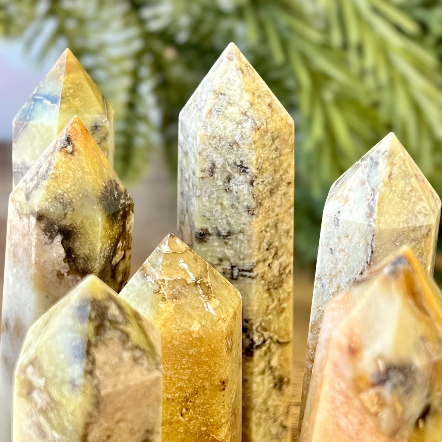 Green Opal Crystal Tower - You get one