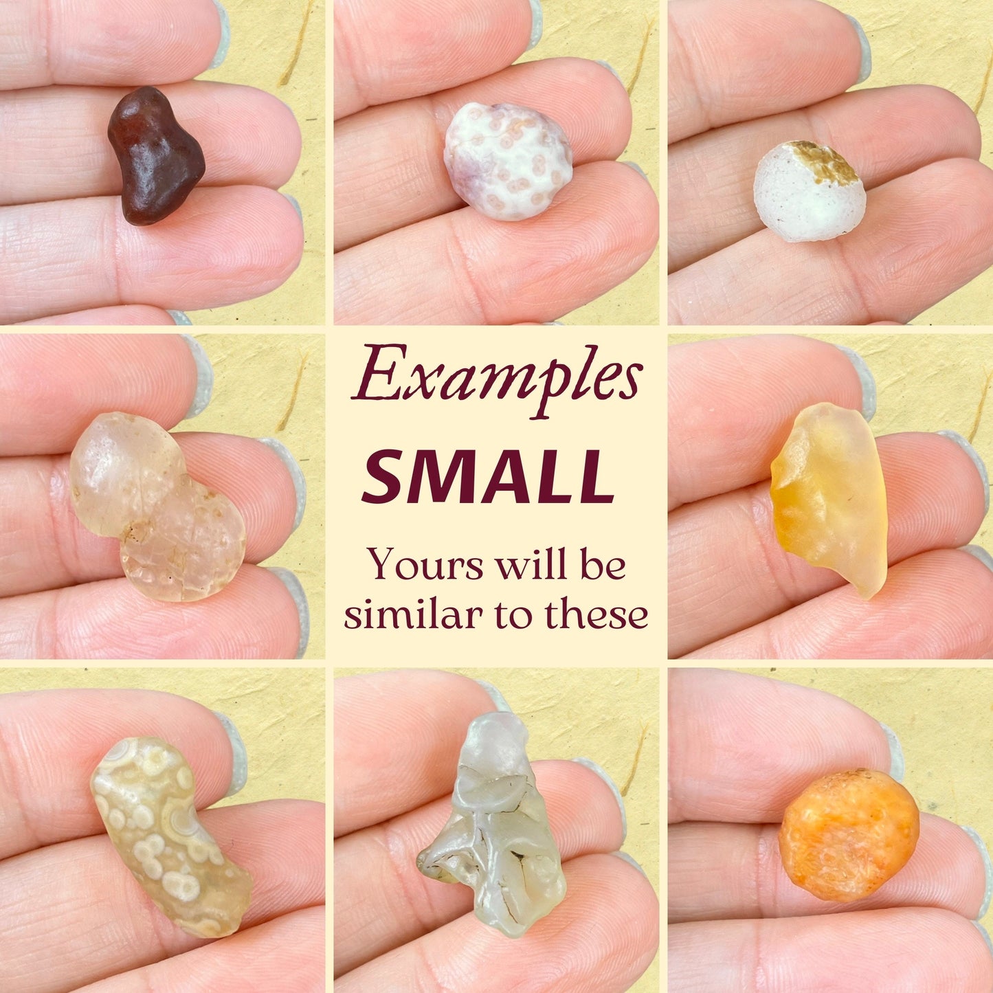 Gobi Desert Agate Natural Raw Crystal - Multiple Sizes
