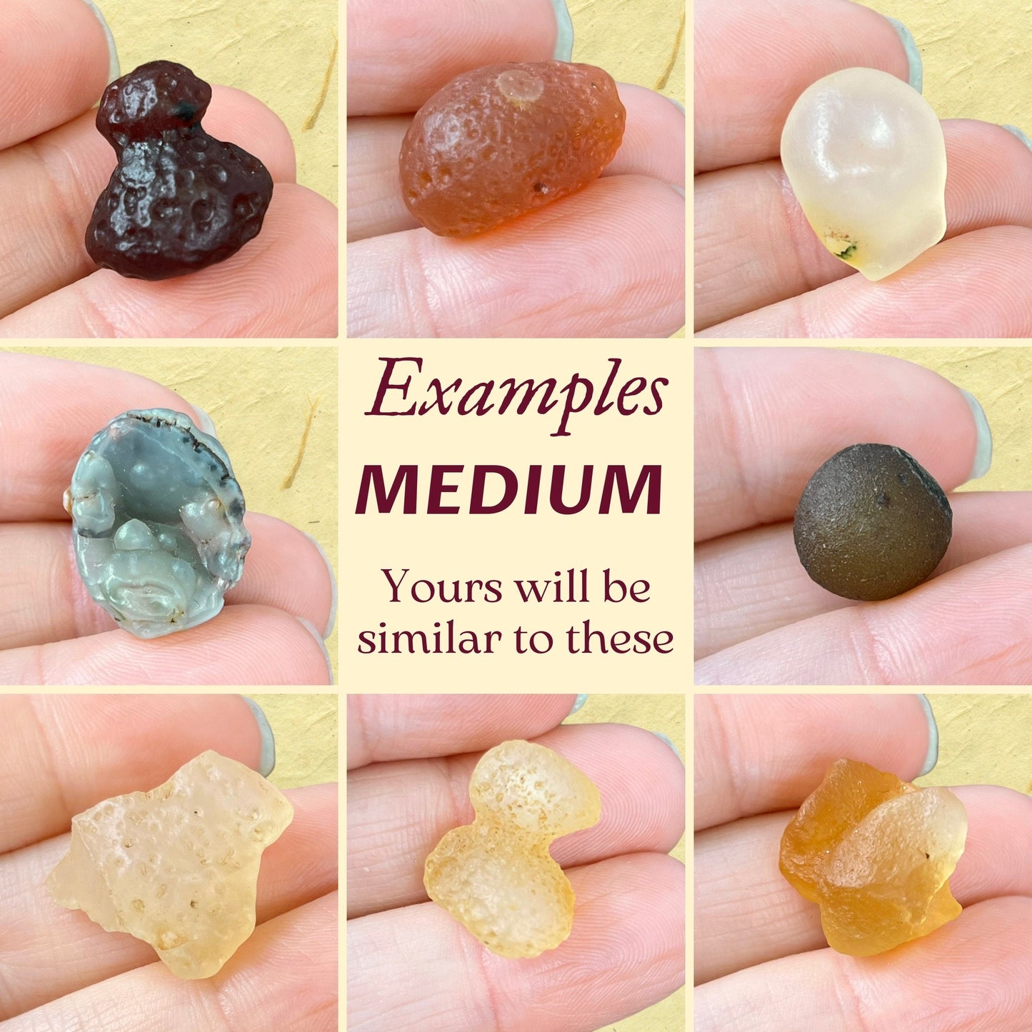 Gobi Desert Agate Natural Raw Crystal - Multiple Sizes
