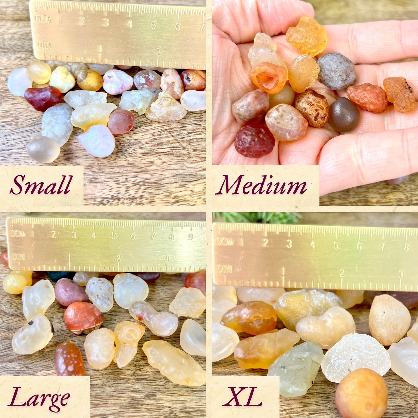 Gobi Desert Agate Natural Raw Crystal - Multiple Sizes
