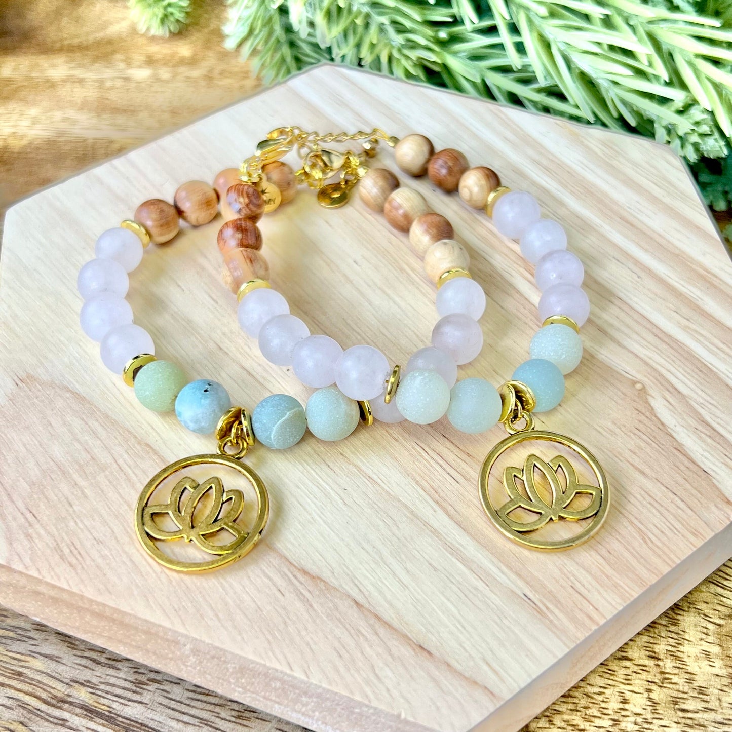 Self Love Beaded Crystal Bracelet - Handmade REMY Collection