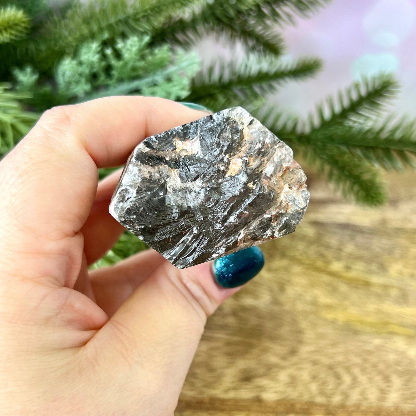 Polished Lodolite Garden Quartz tower, from Brazil.