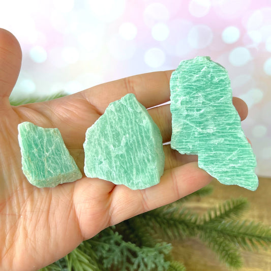 Amazonite Raw Stone - Multiple Sizes - You get 1