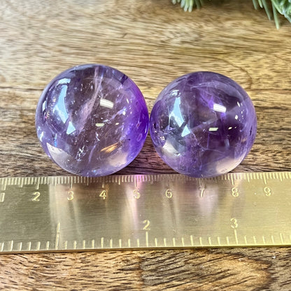 Smoky Amethyst 35mm Crystal Sphere