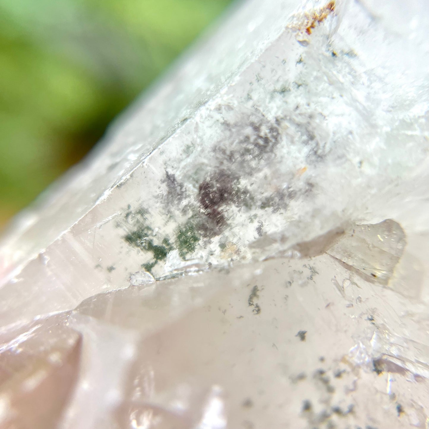 Clear Quartz Raw Point Cluster