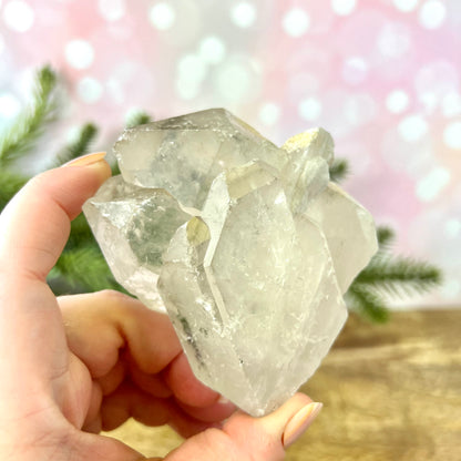 Clear Quartz Raw Point Cluster