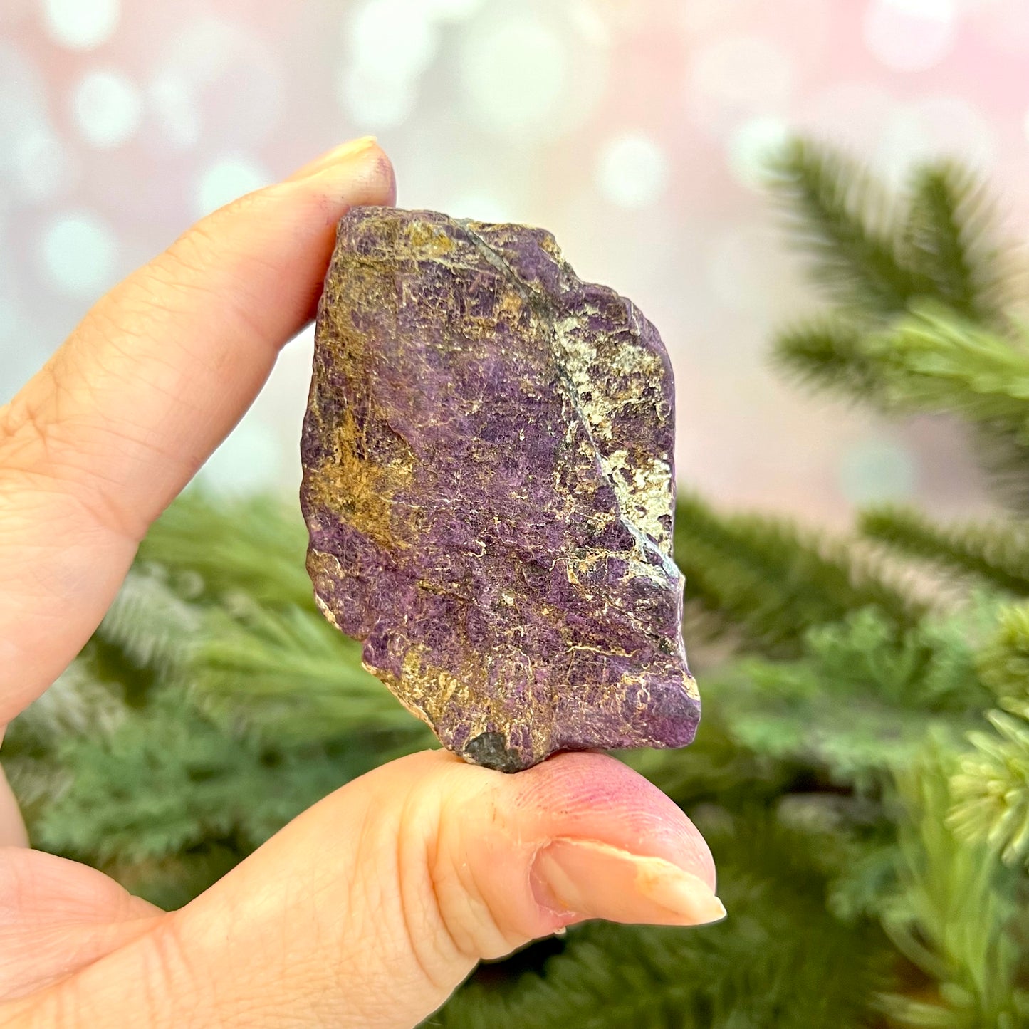 Purpurite Natural Raw Crystal Specimen